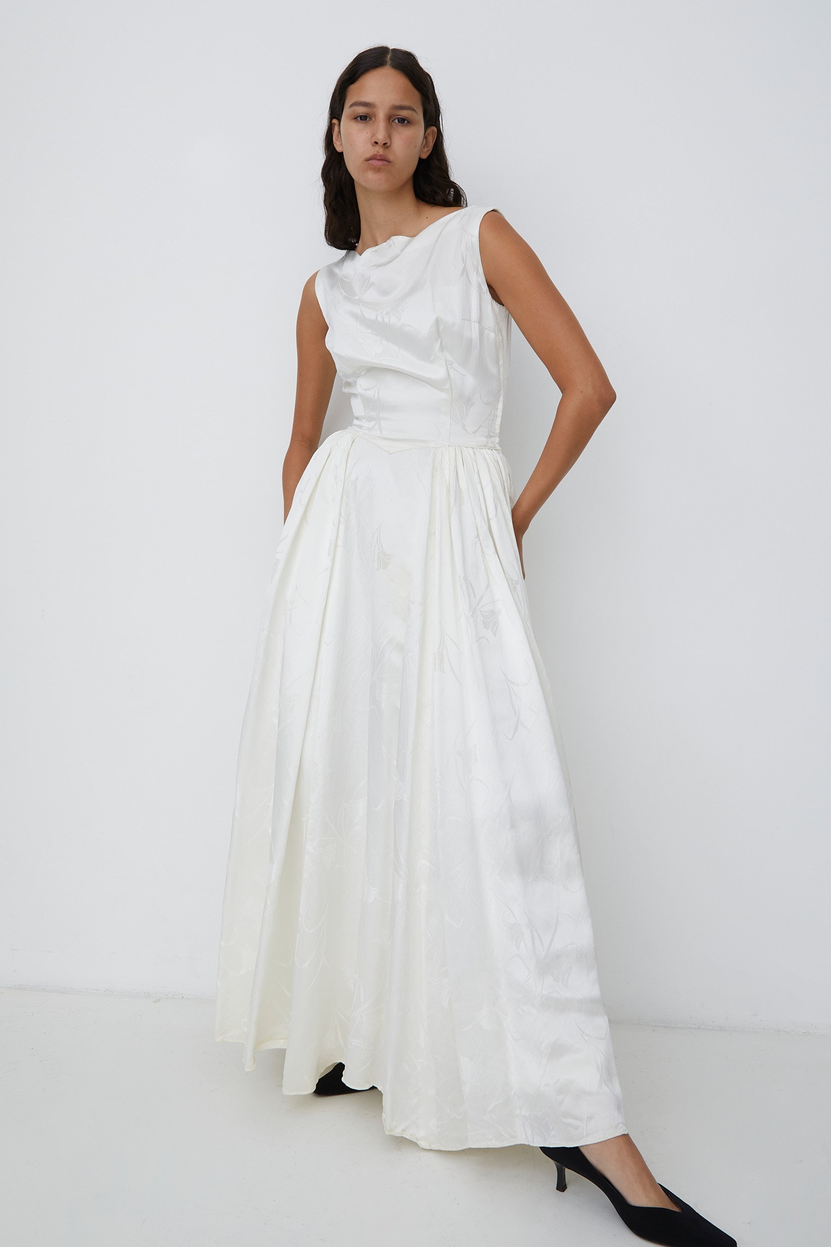 1940s WEDDING GOWN