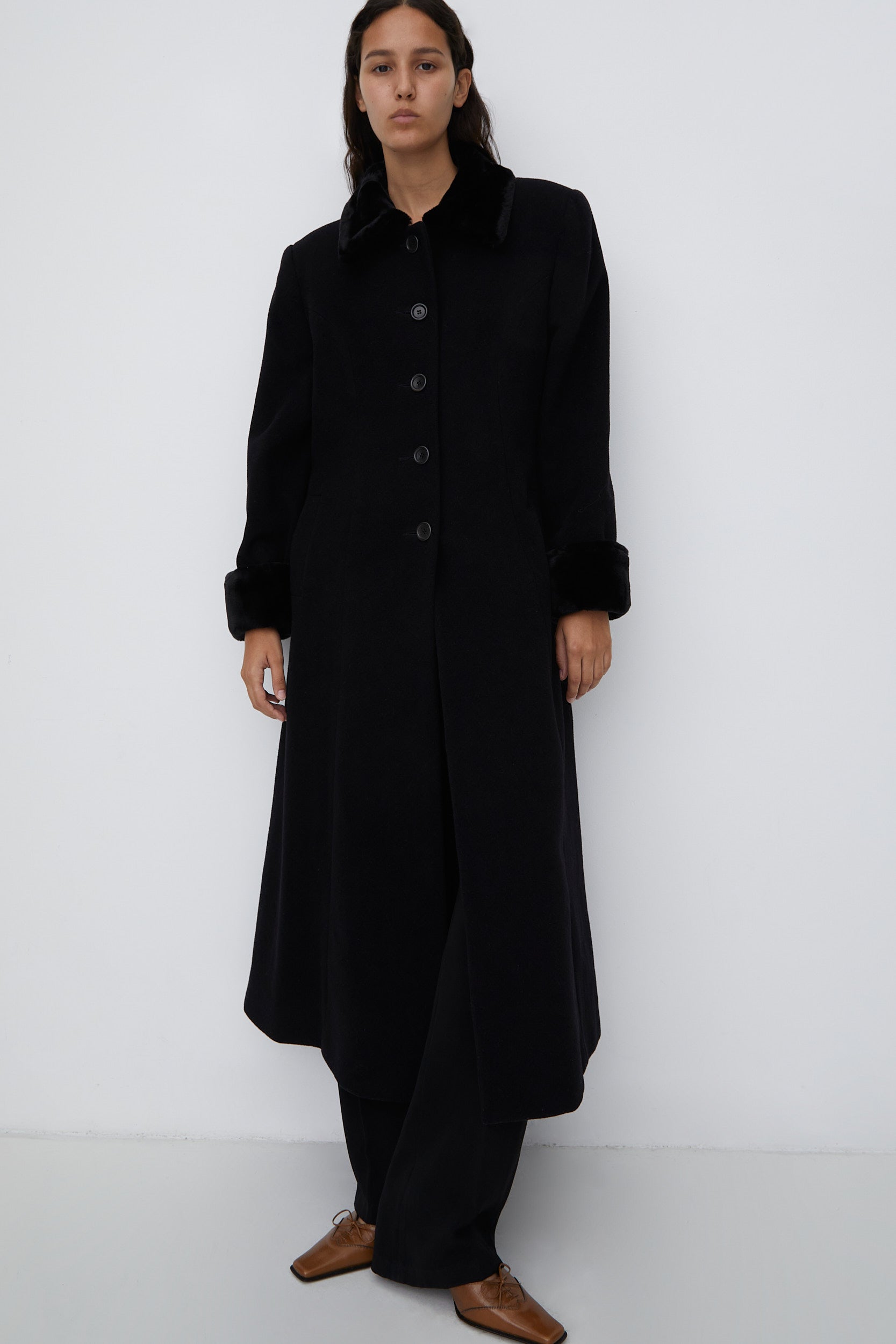 WOOL CASHMERE COAT