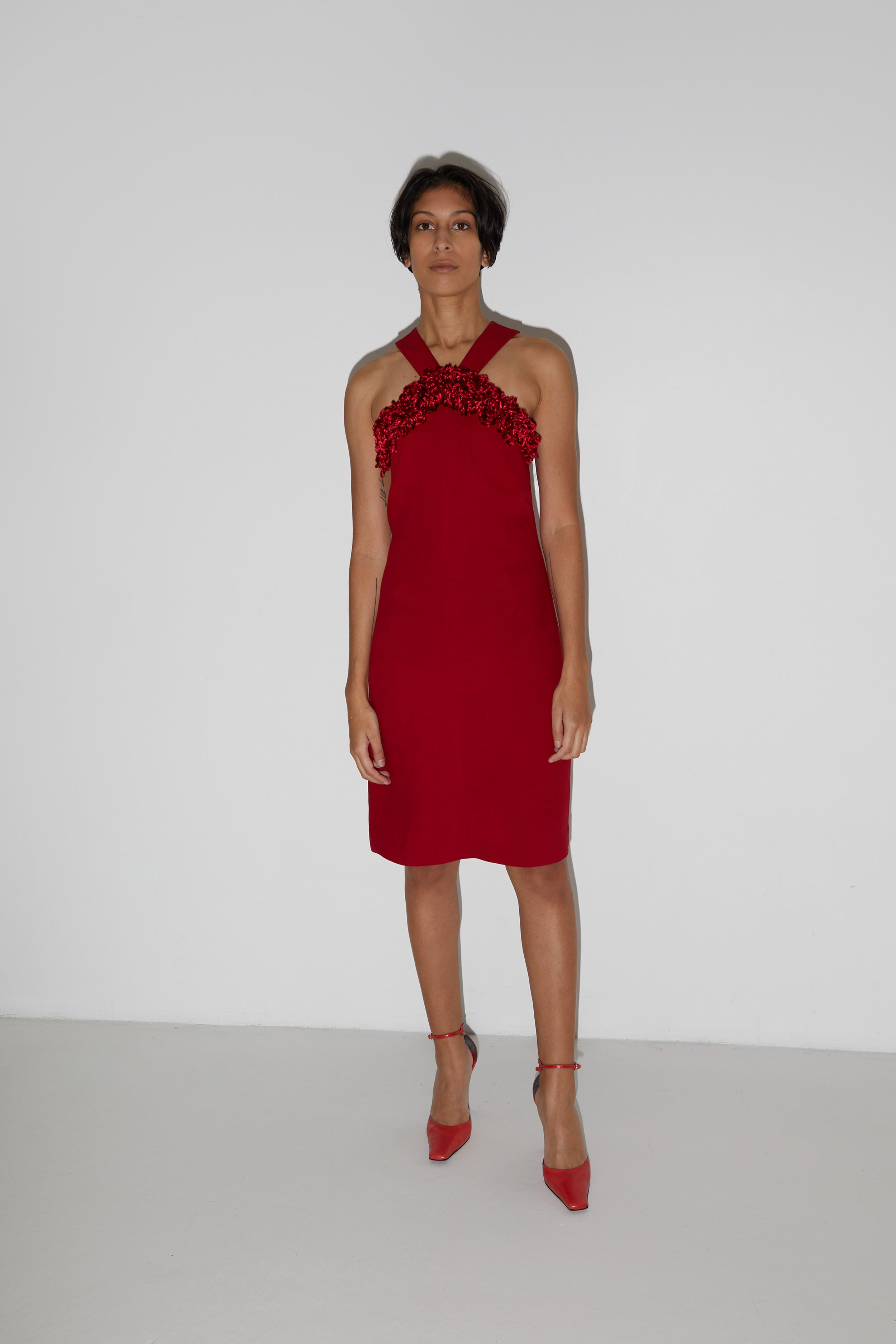 LISA HO CHENILLE DRESS