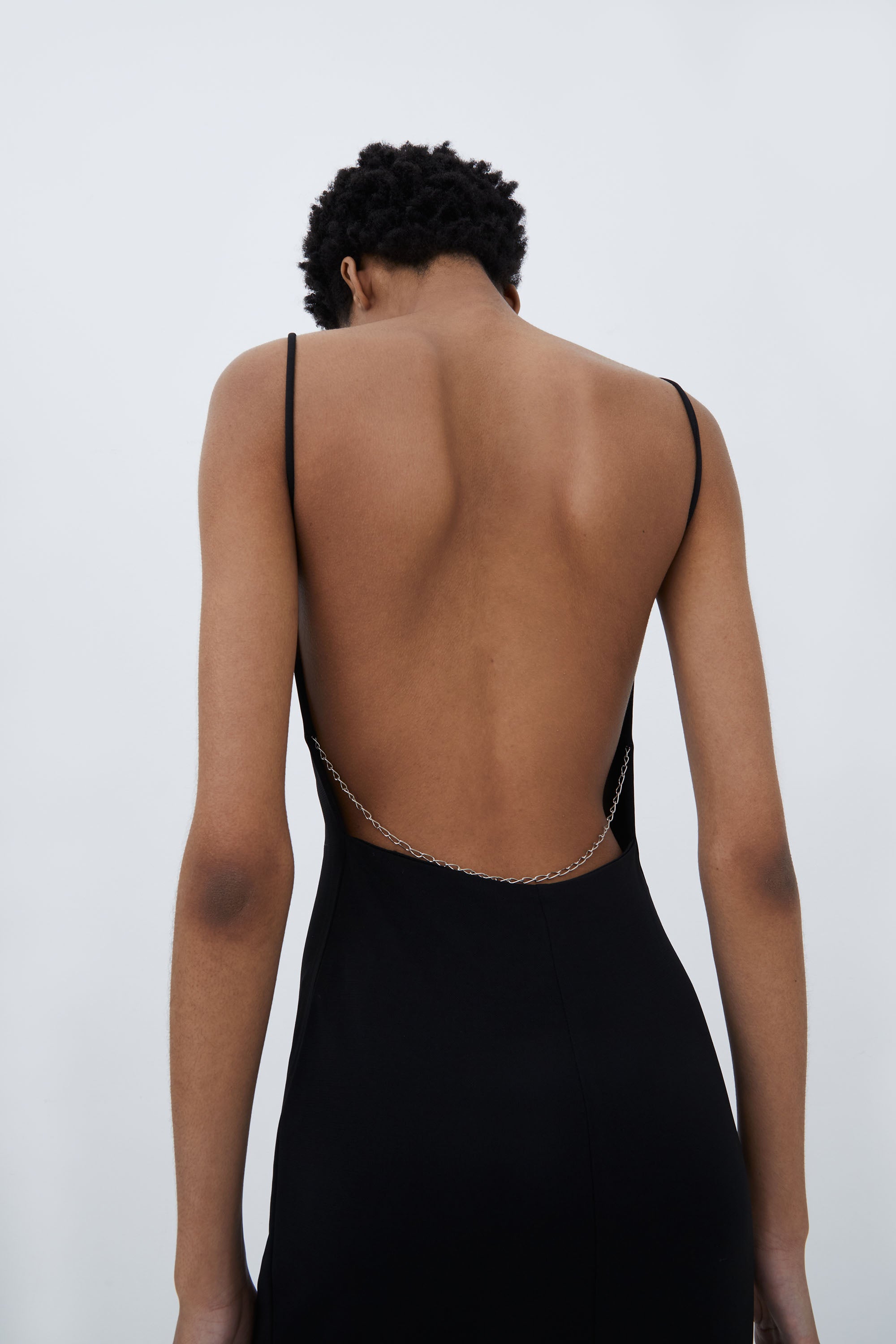 CHAIN SLIP DRESS