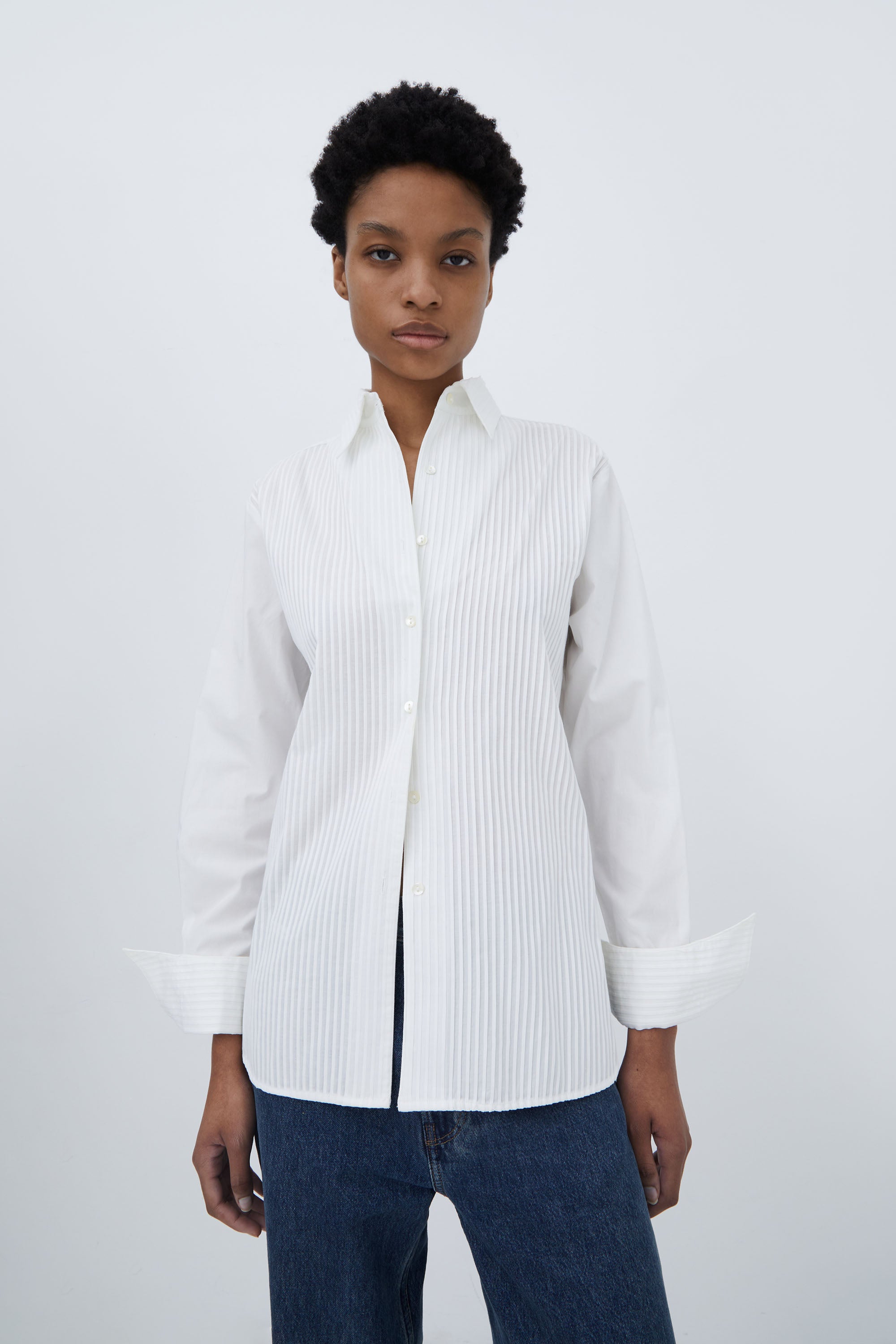 PINTUCK SHIRT