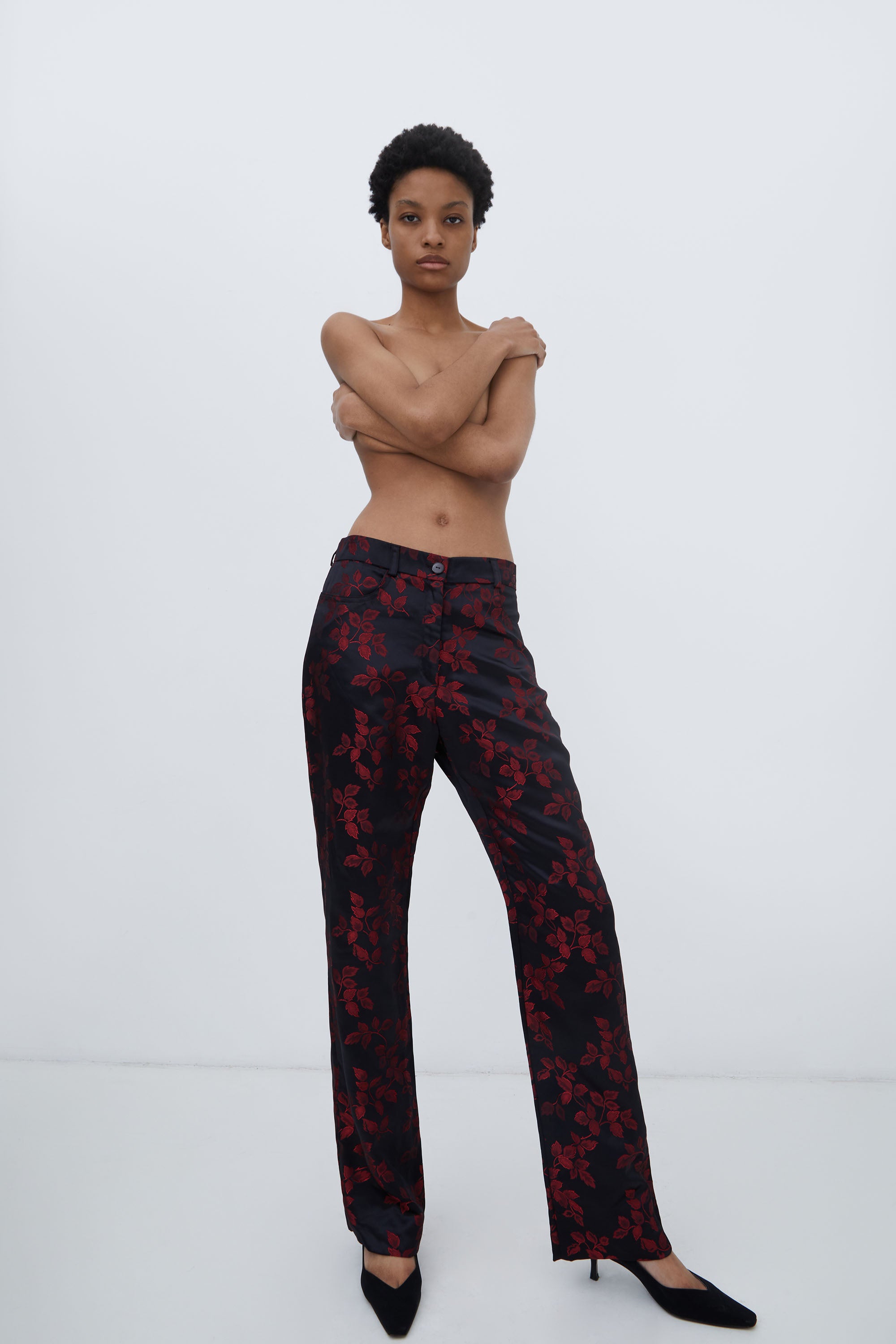 ACACIA SATIN TROUSER