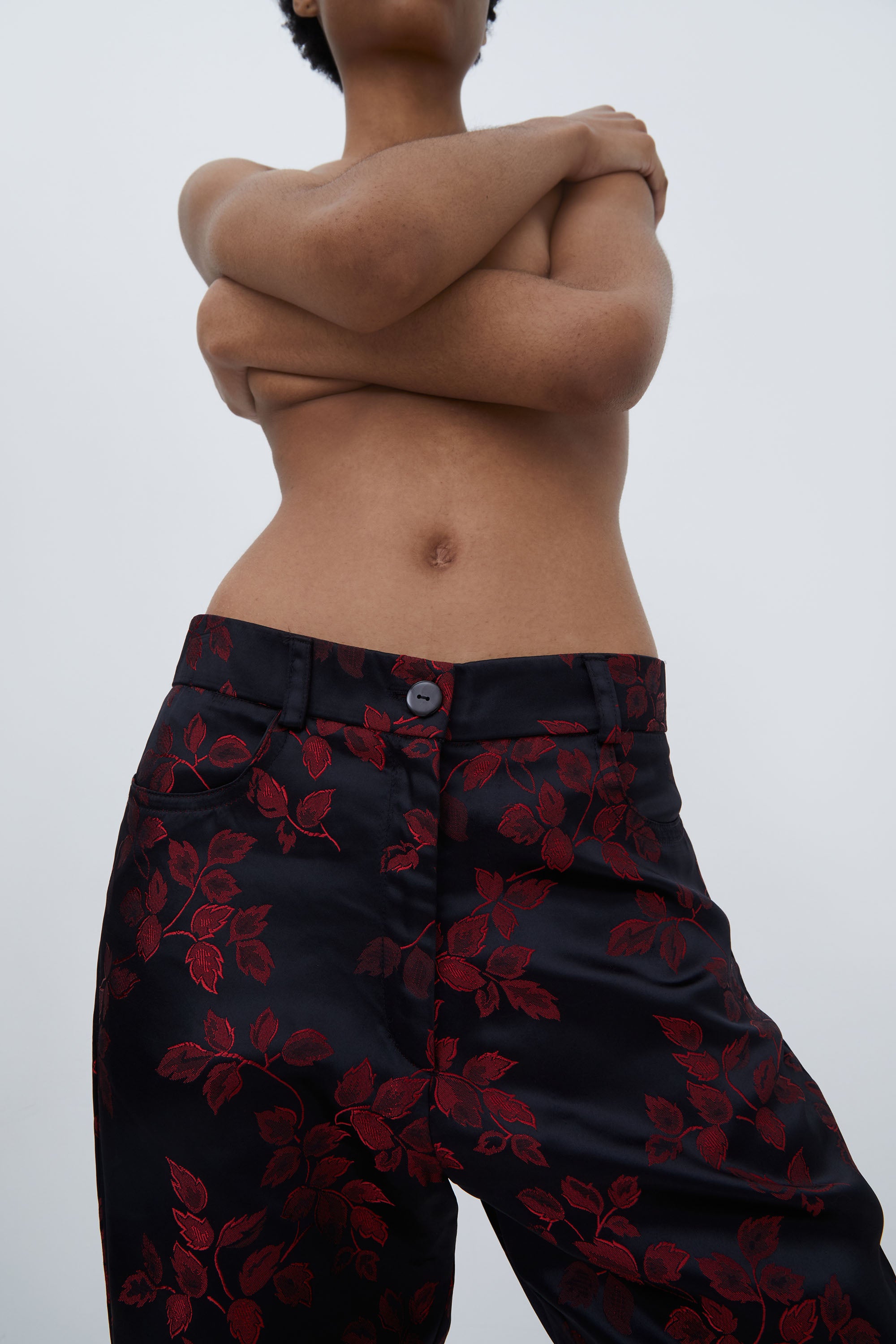 ACACIA SATIN TROUSER