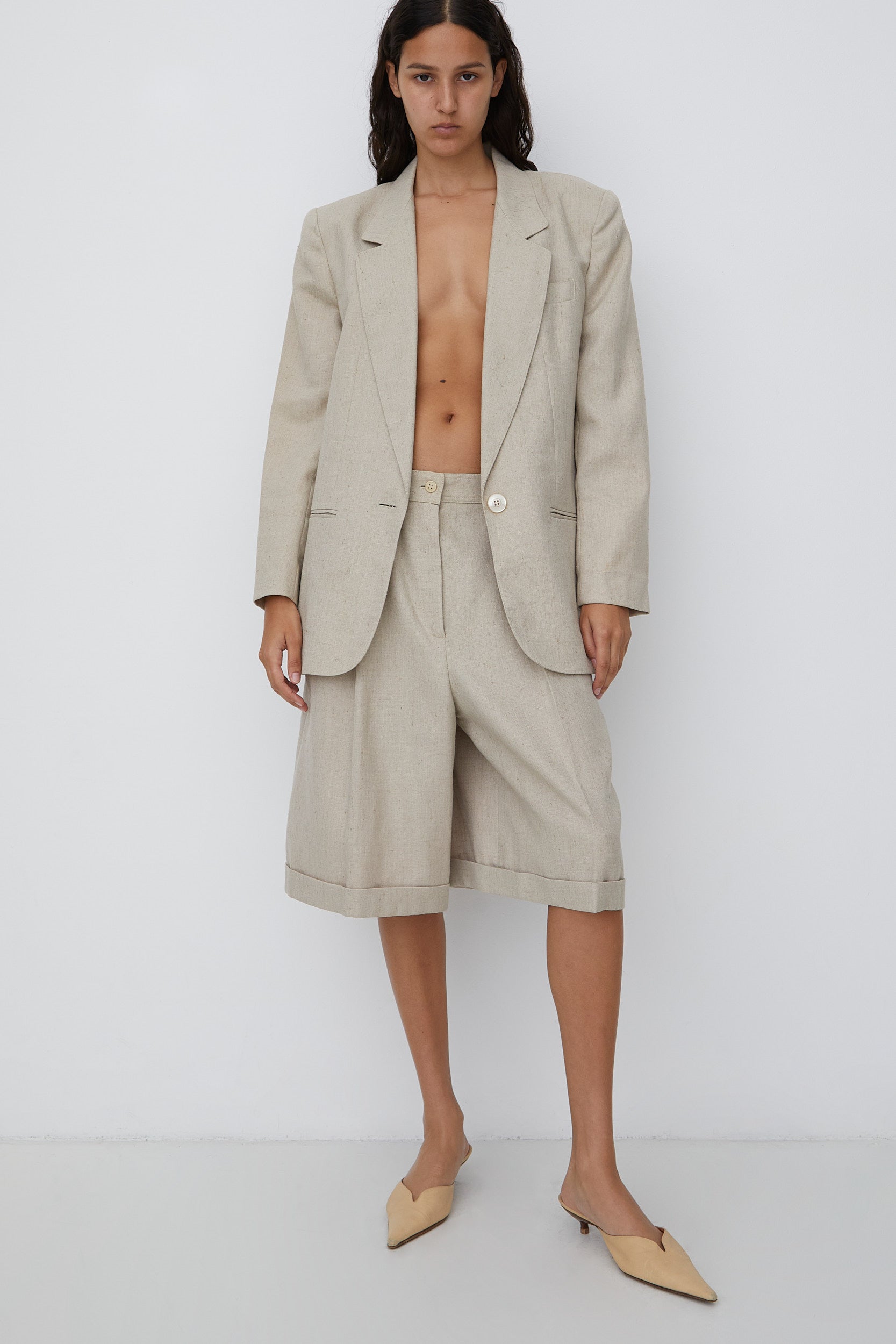 LINEN SHORT SUIT