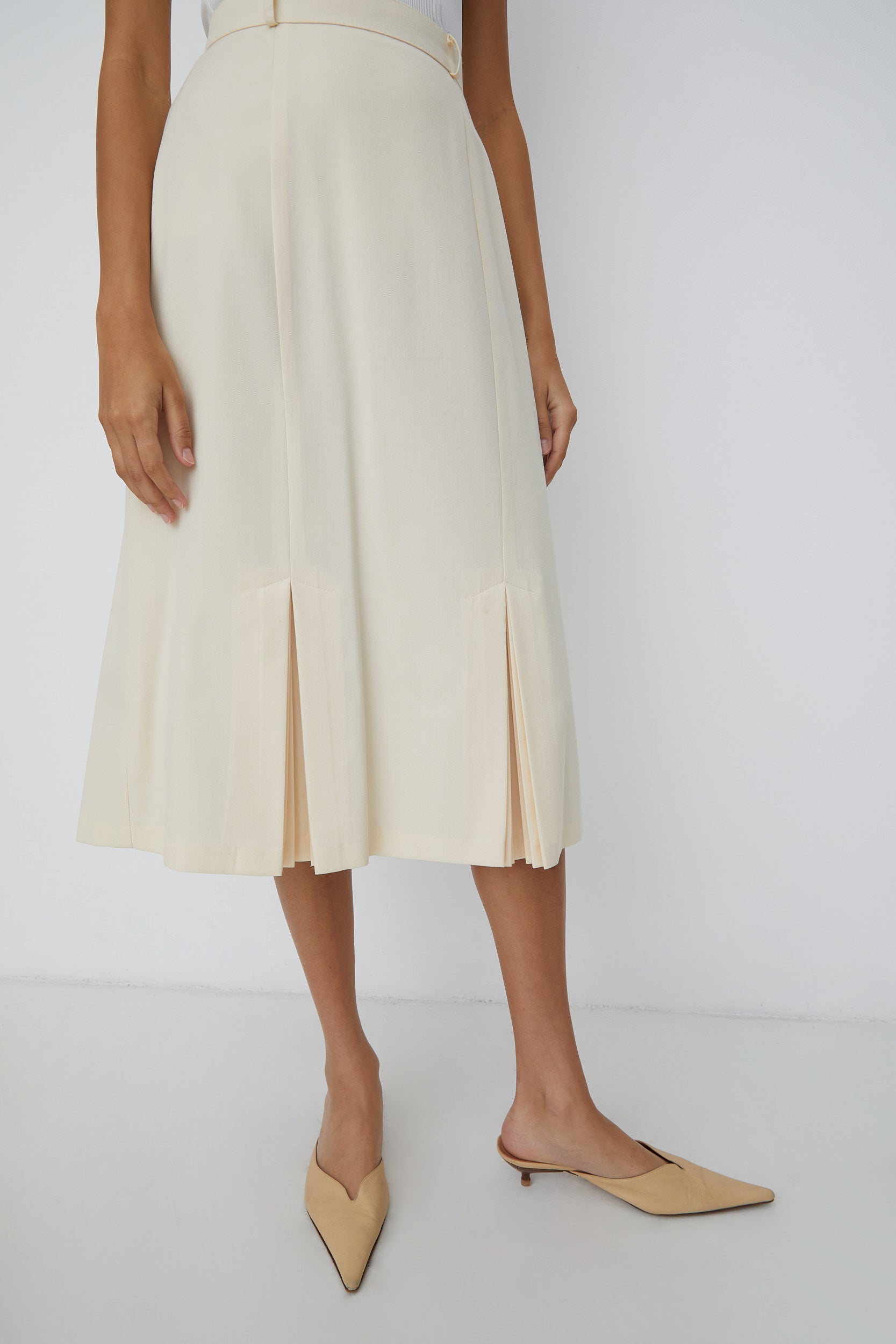 PLEATED SKIRT