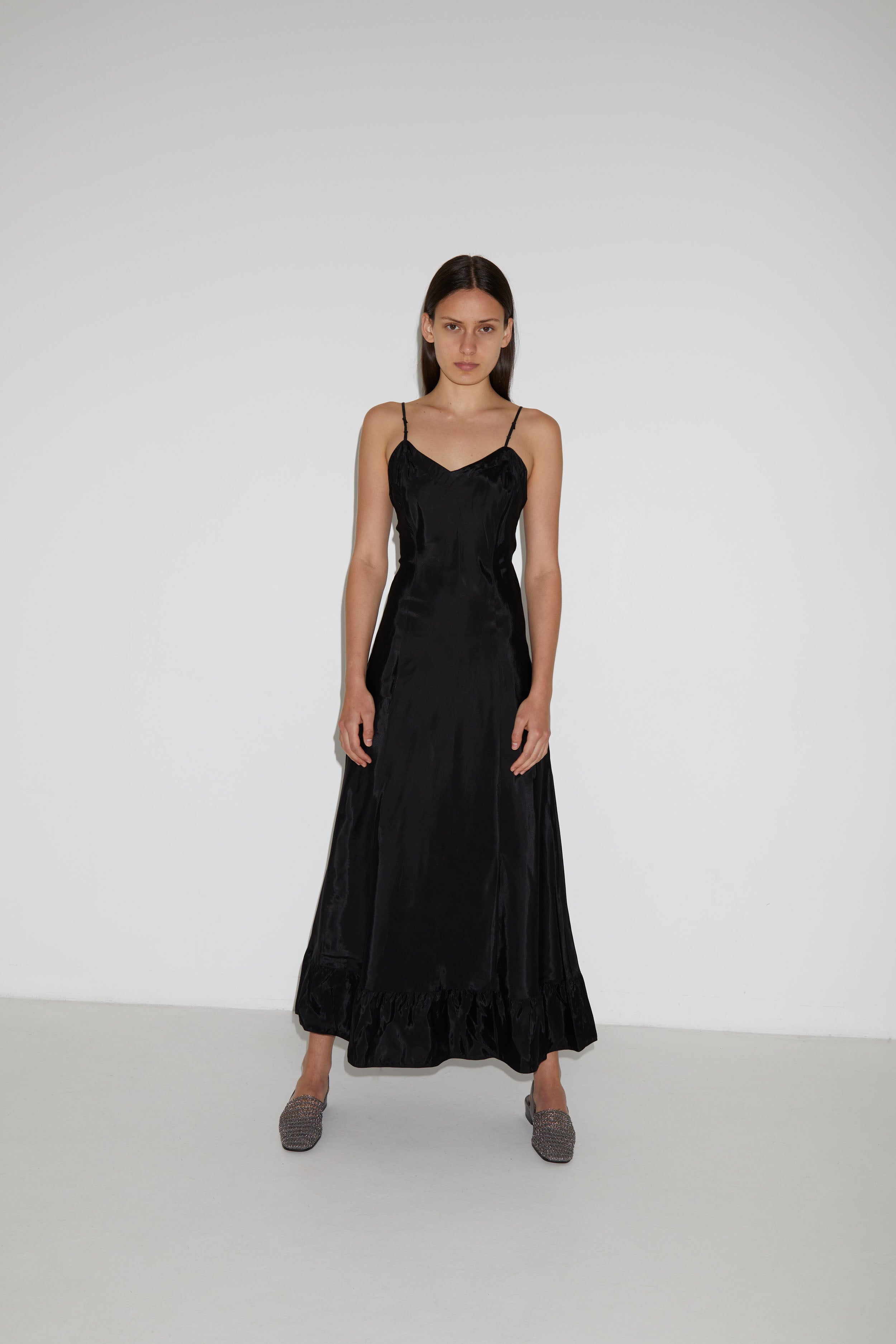 A-LINE SLIP DRESS