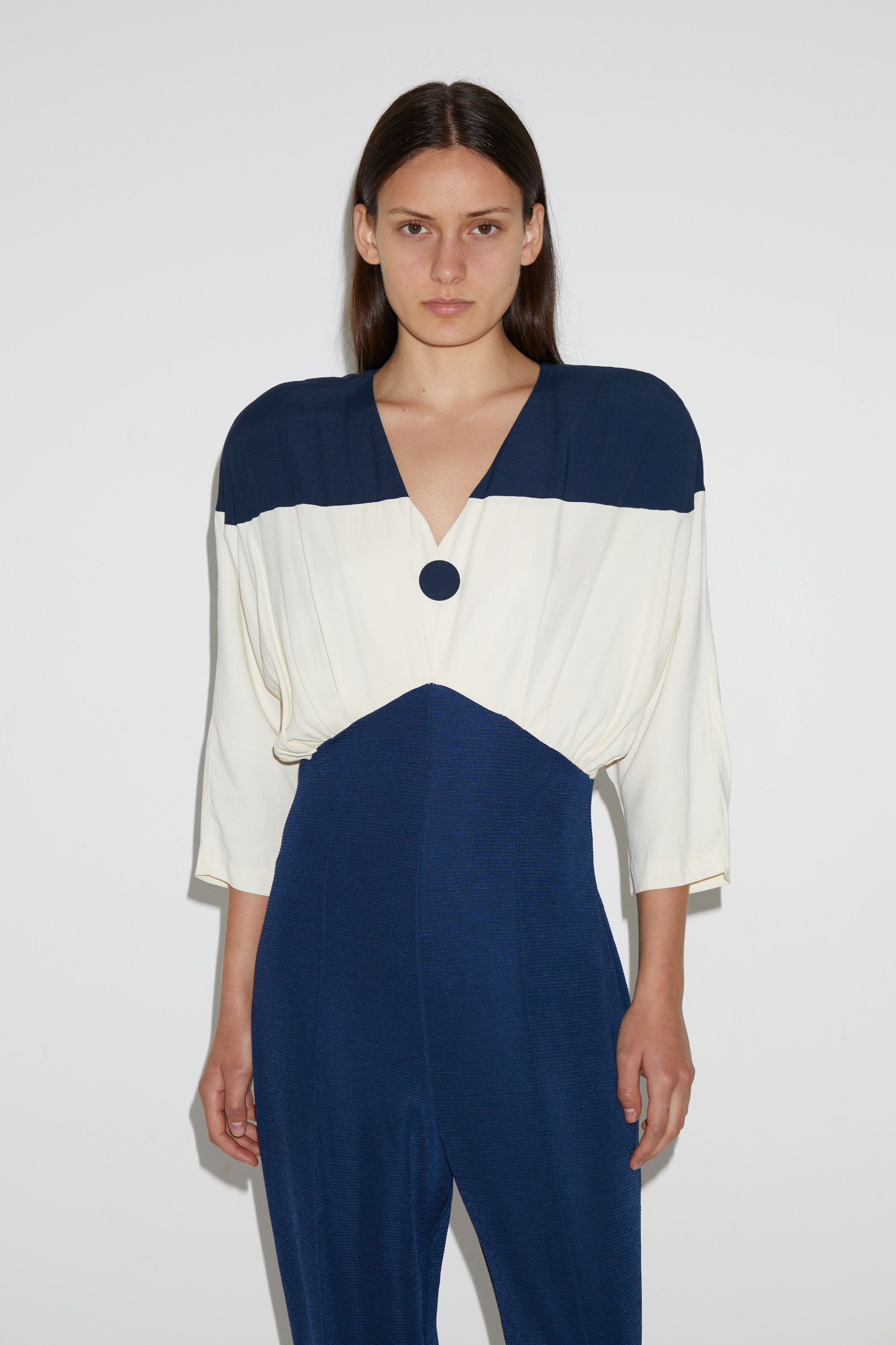 COLOUR BLOCK JUMPSUIT