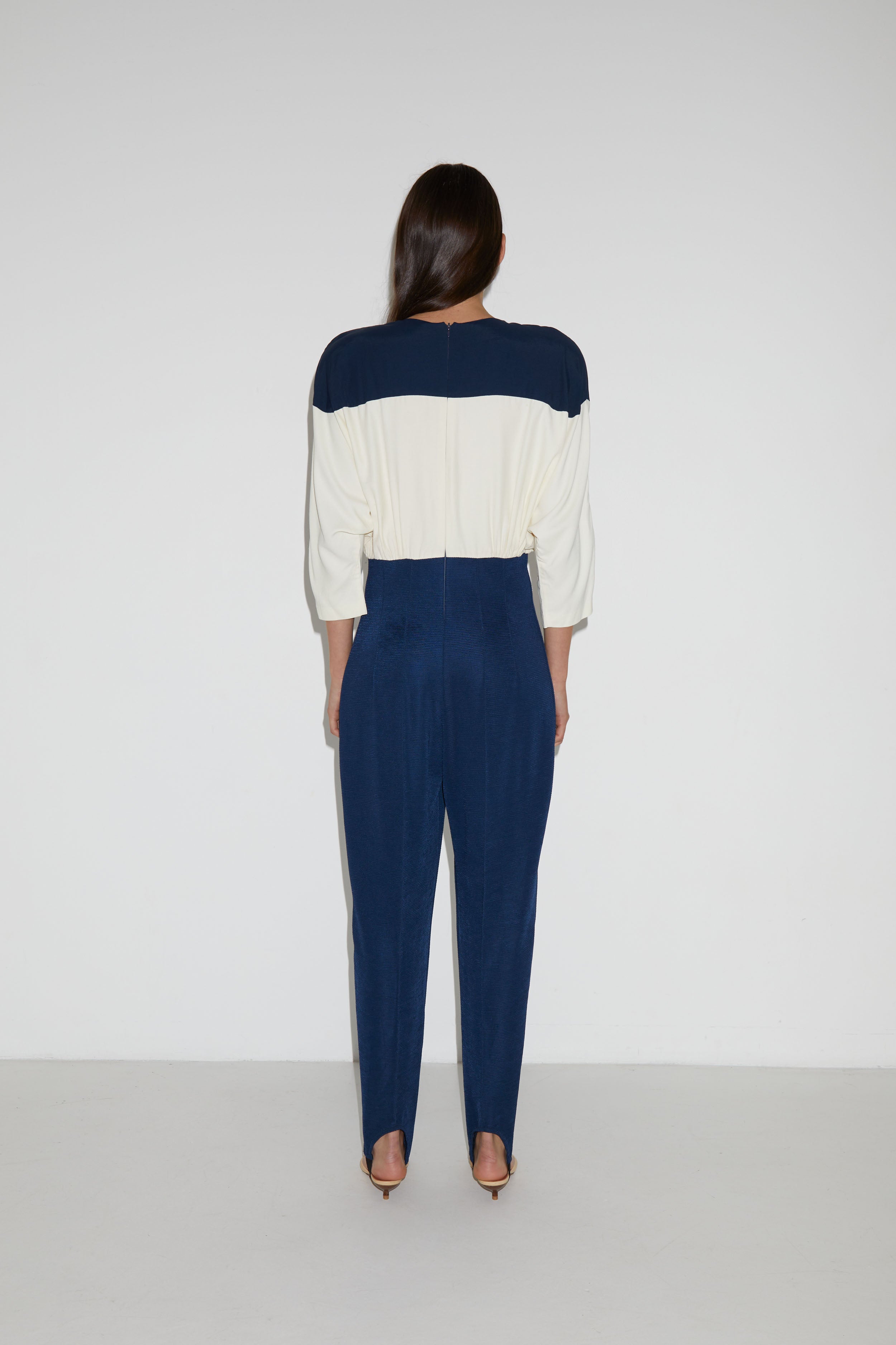 COLOUR BLOCK JUMPSUIT