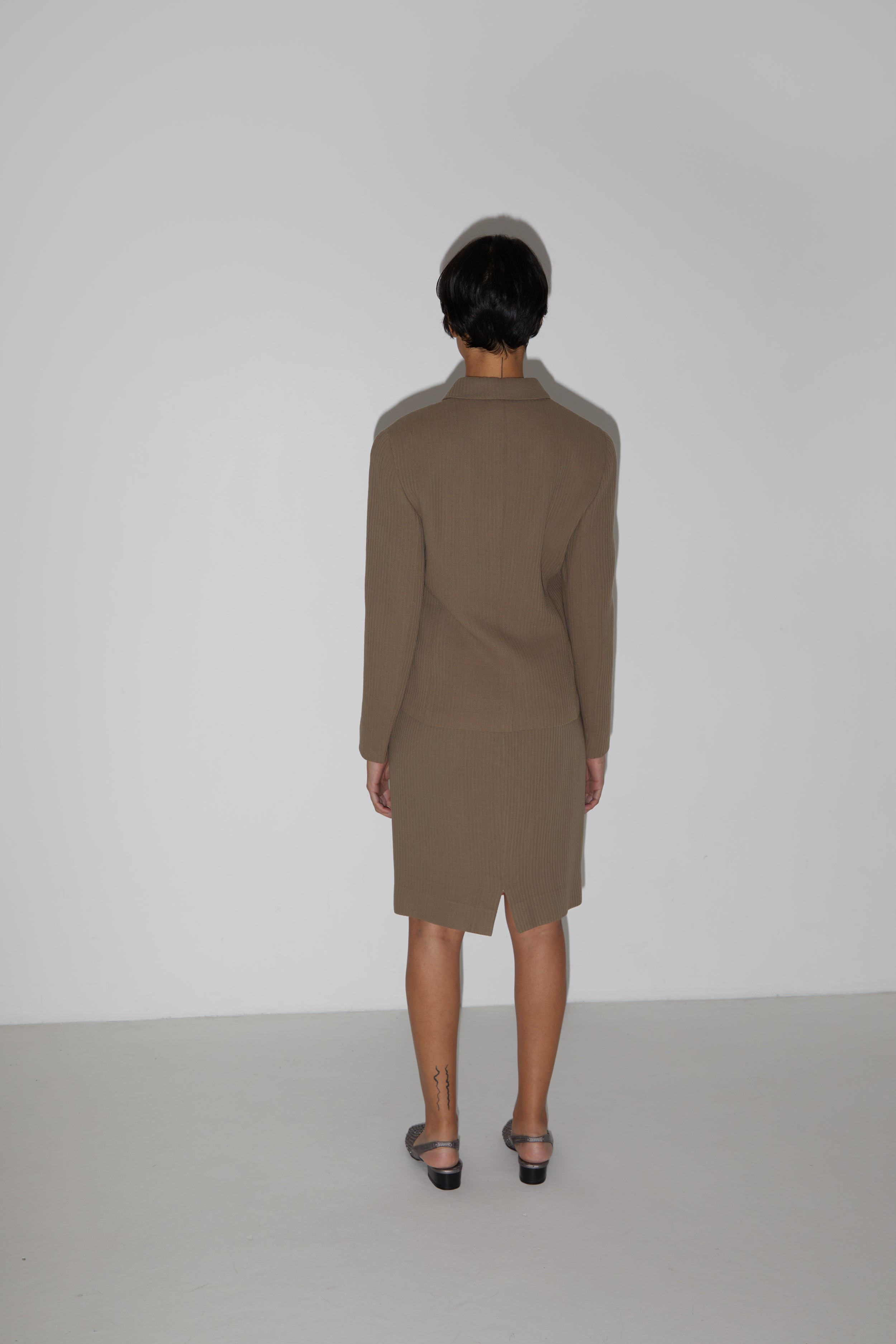 CALVIN KLEIN COLLECTION SKIRT SUIT