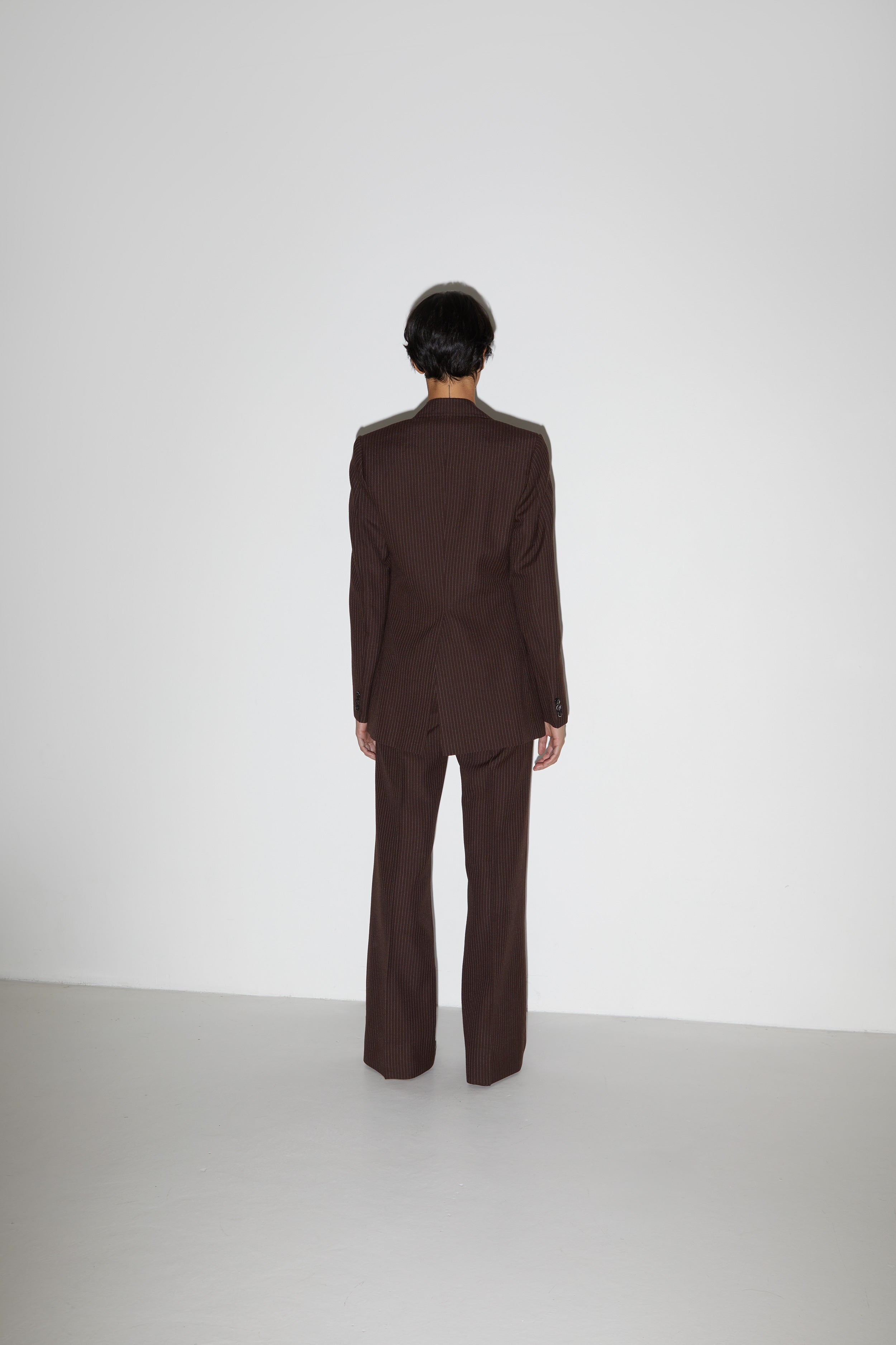 THREE PIECE PINSTRIPE SUIT