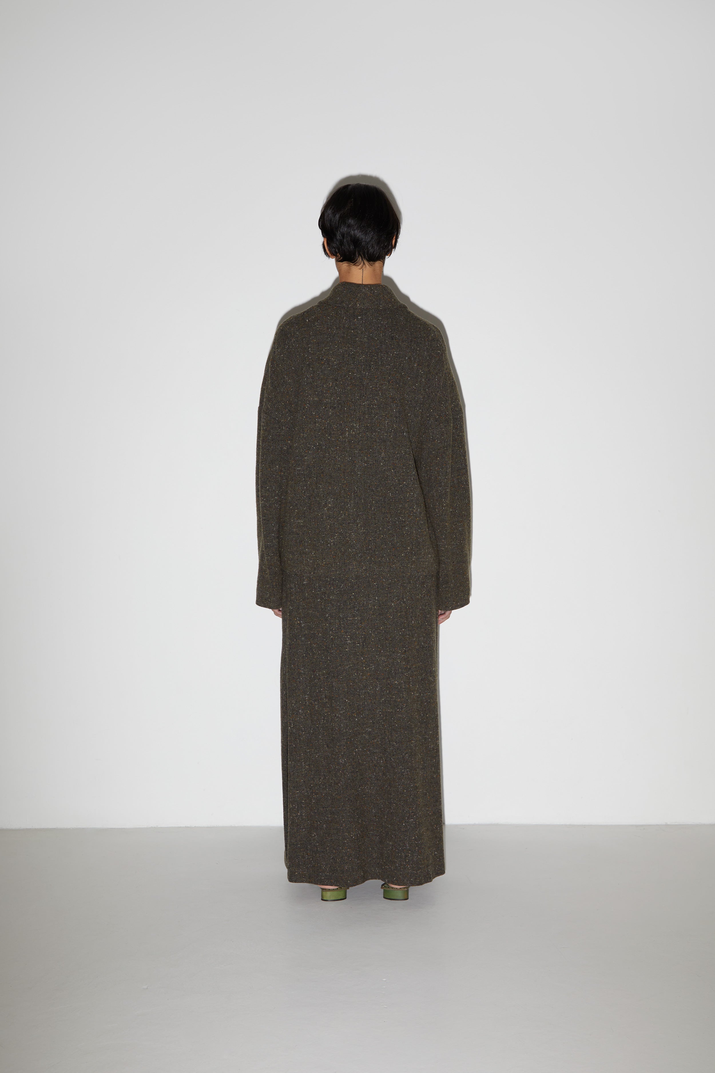 WOOL CASHMERE SKIRT SUIT