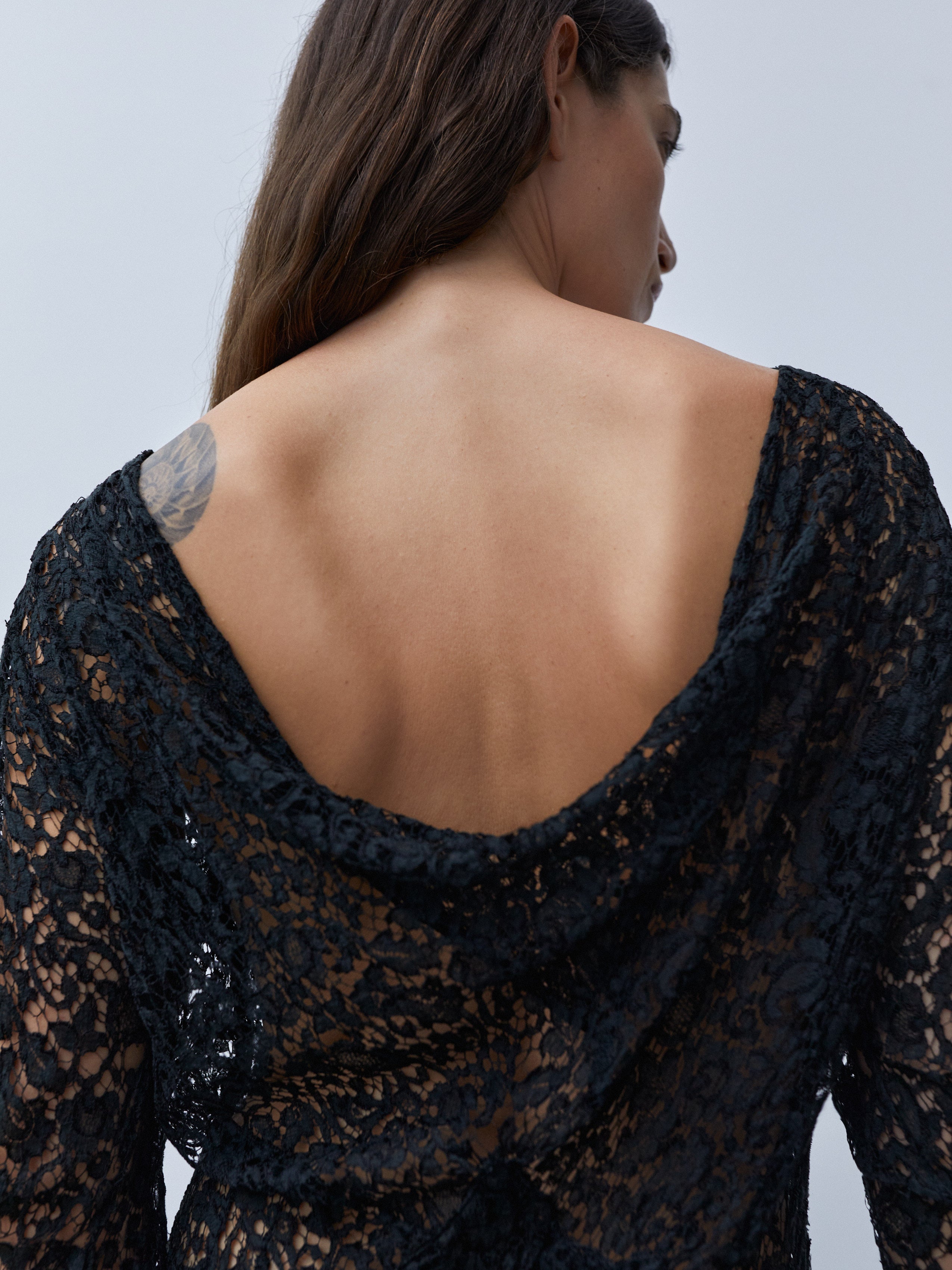 1920s LACE GOWN