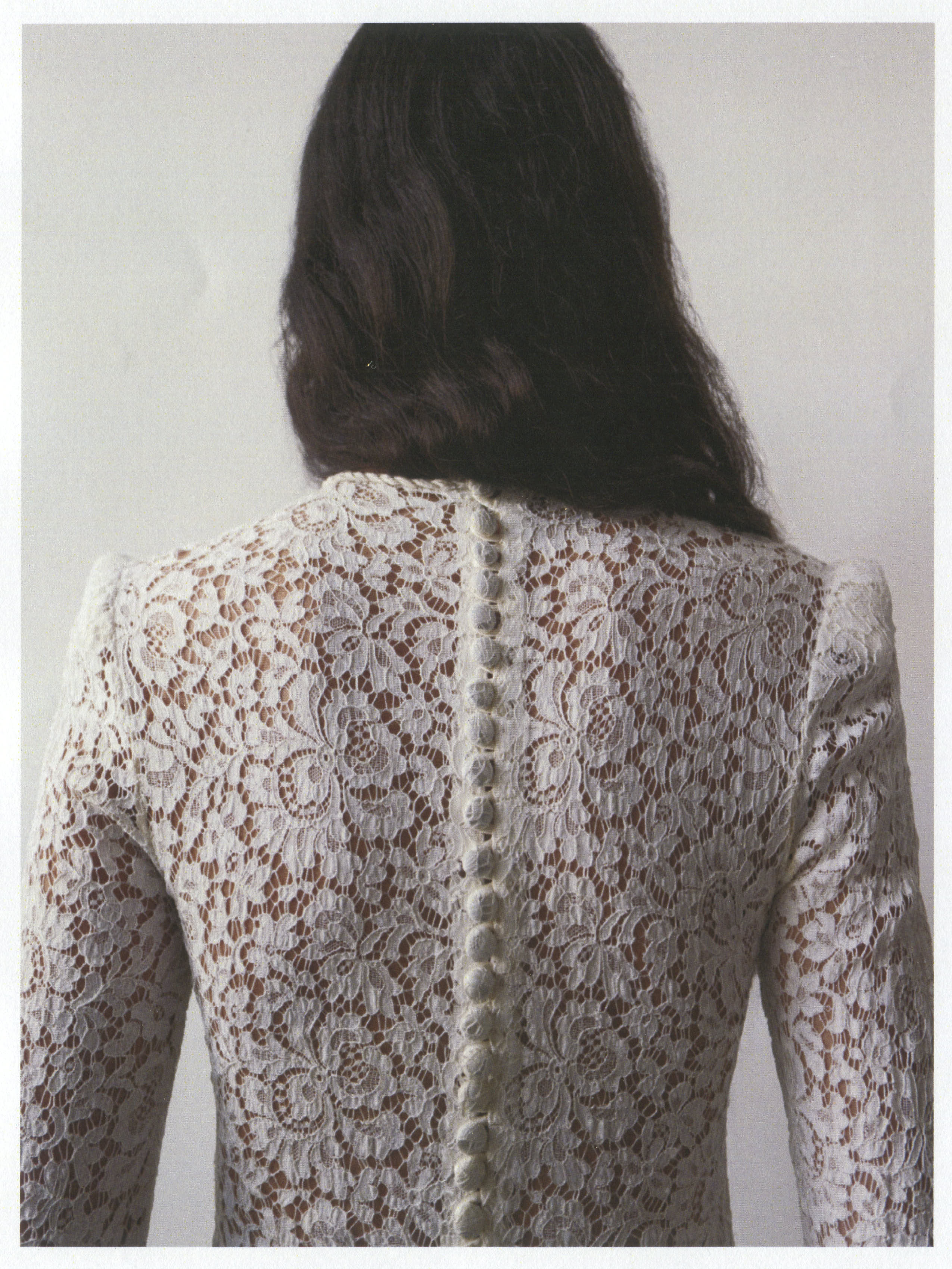 1930S LACE WEDDING GOWN