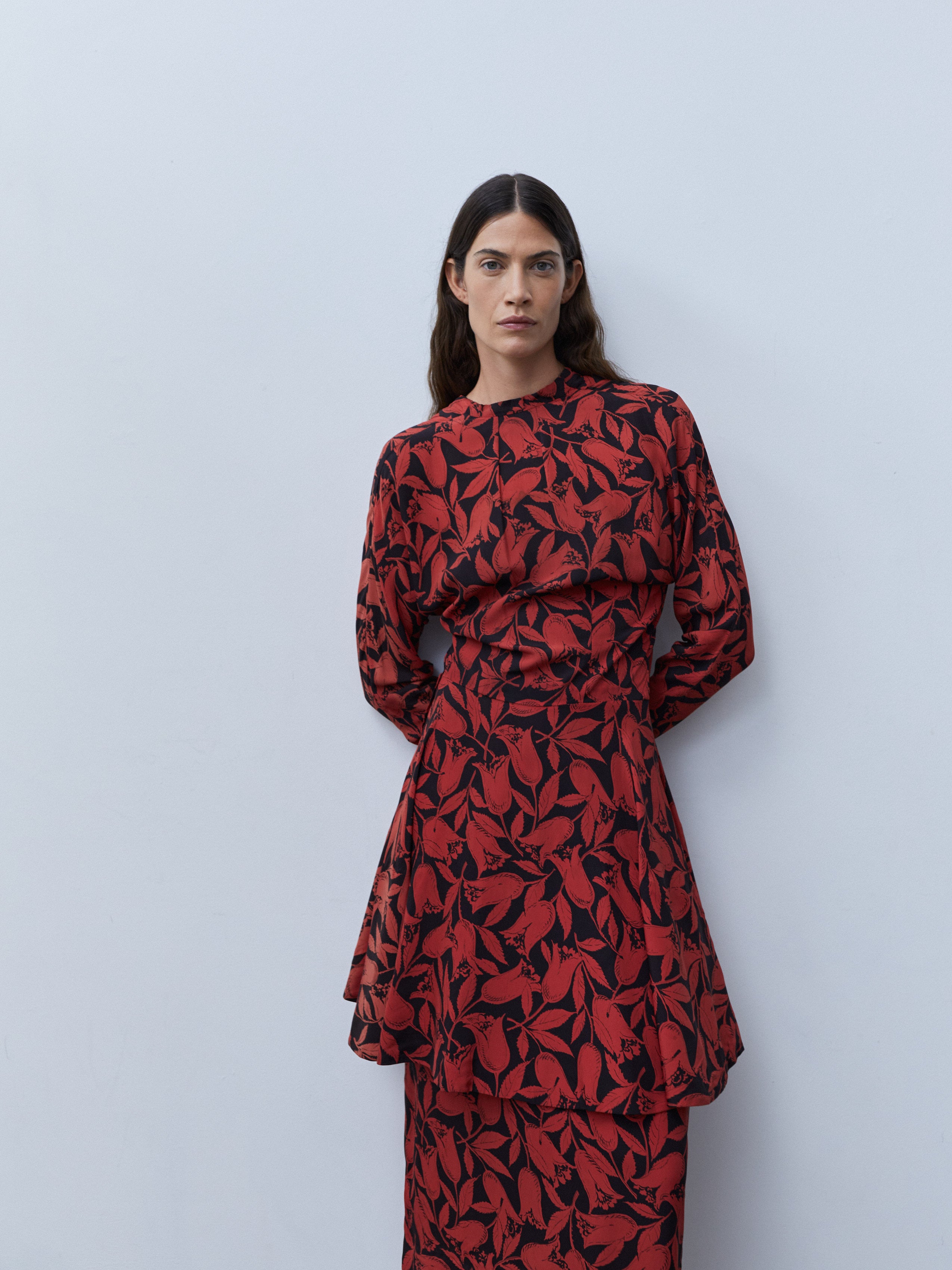 CLARET SKIRT SET
