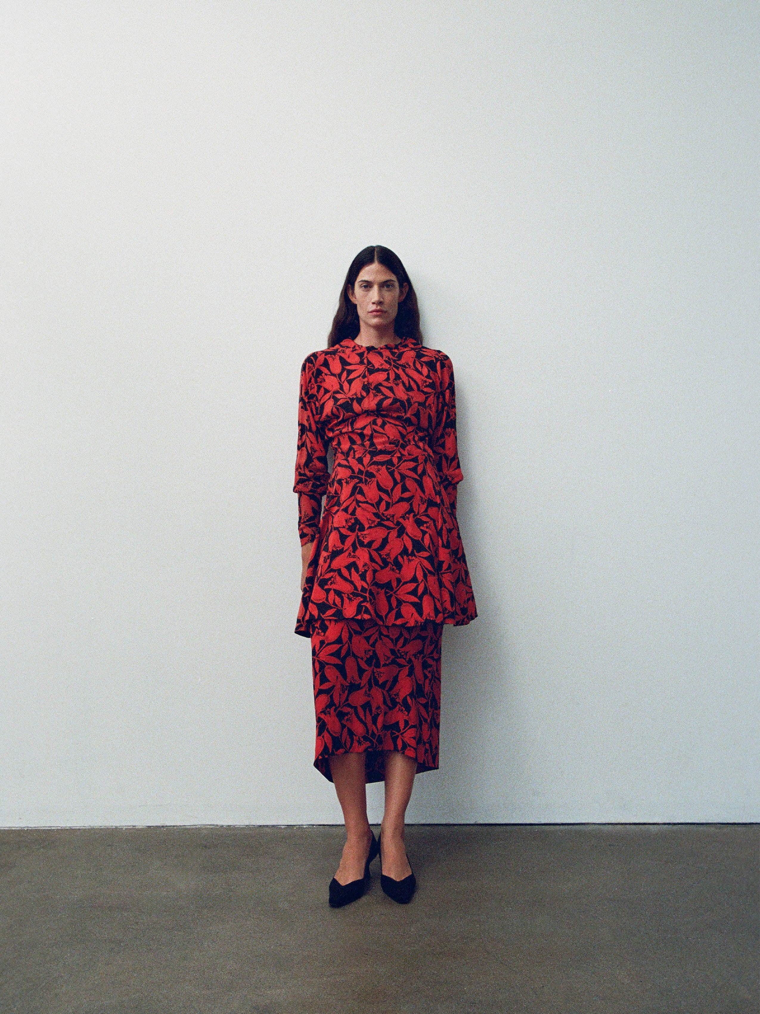 CLARET SKIRT SET