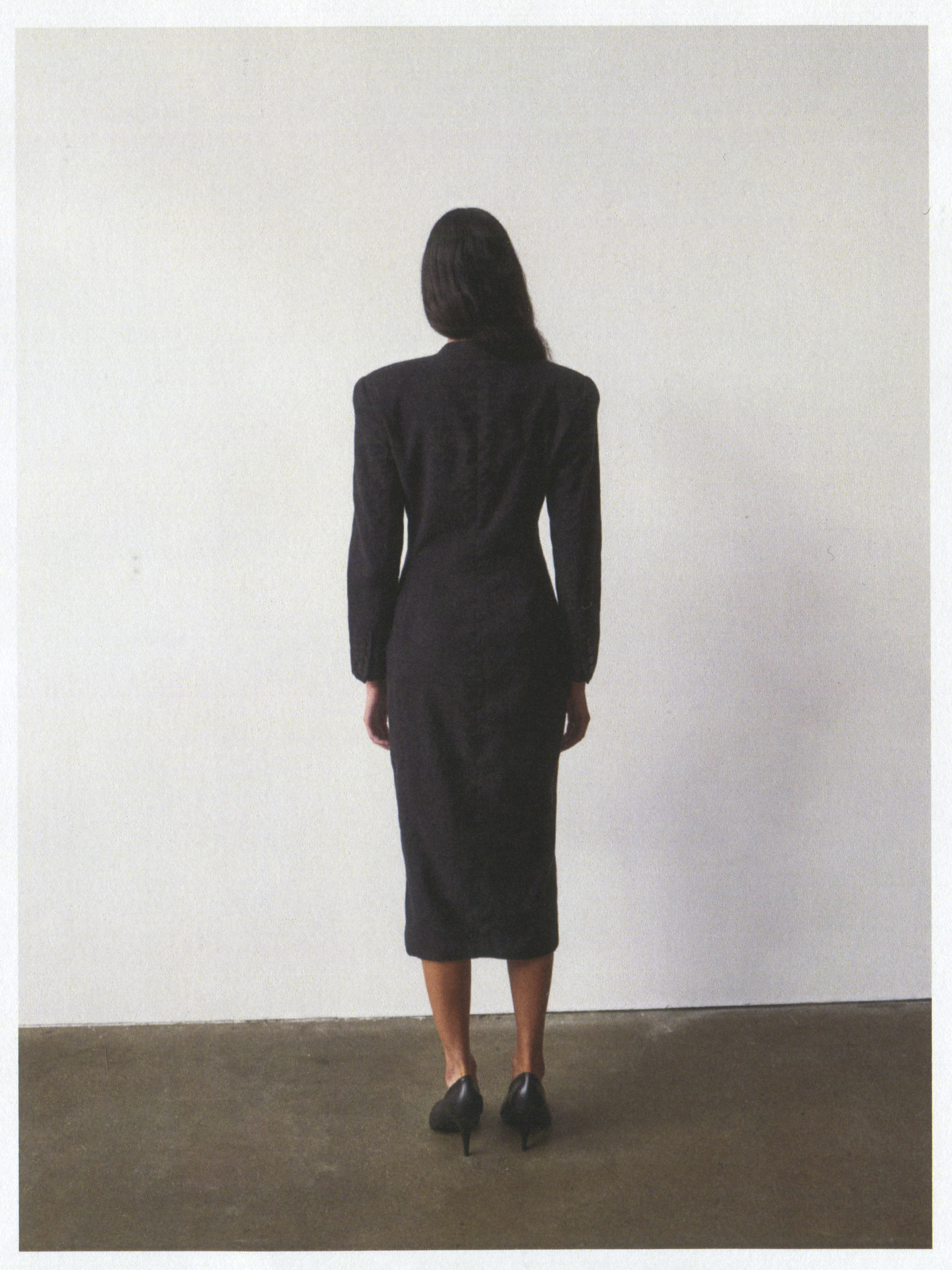 1980S CALVIN KLEIN COLLECTION DRESS