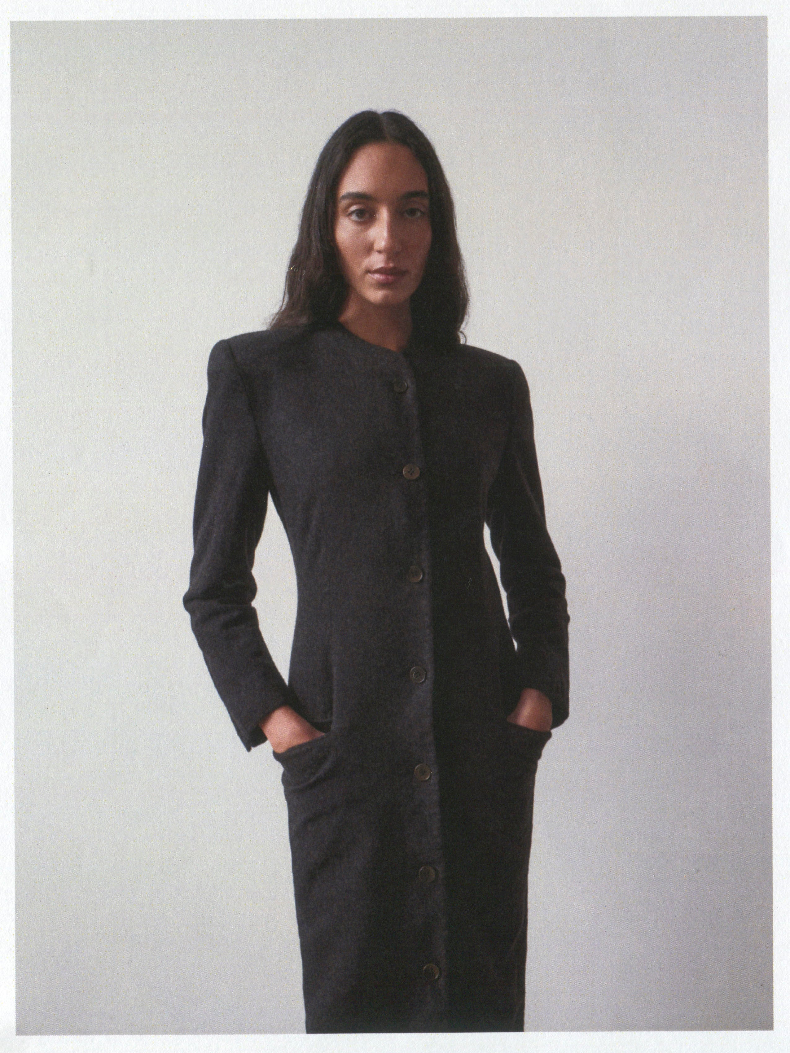 1980S CALVIN KLEIN COLLECTION DRESS