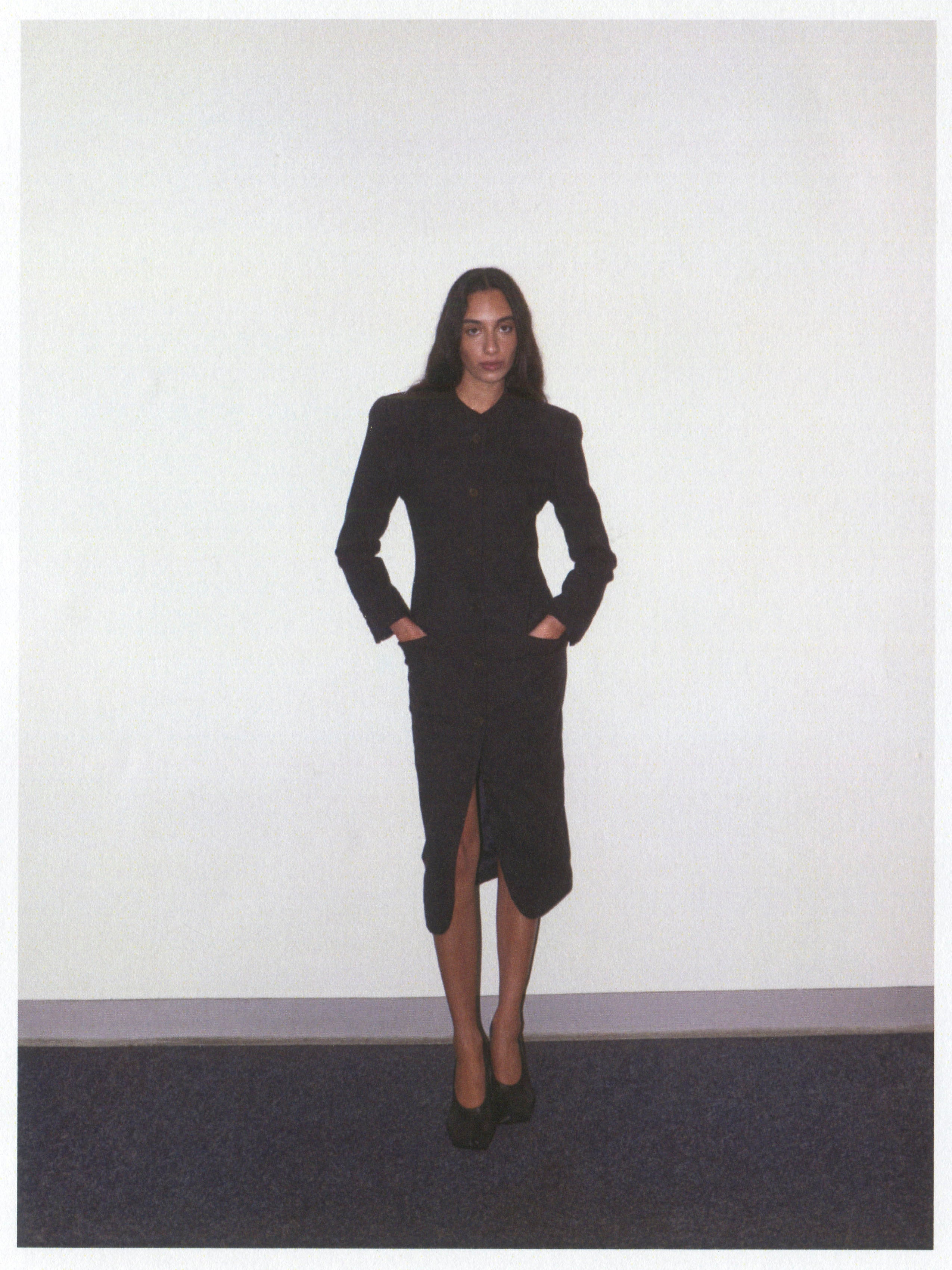 1980S CALVIN KLEIN COLLECTION DRESS