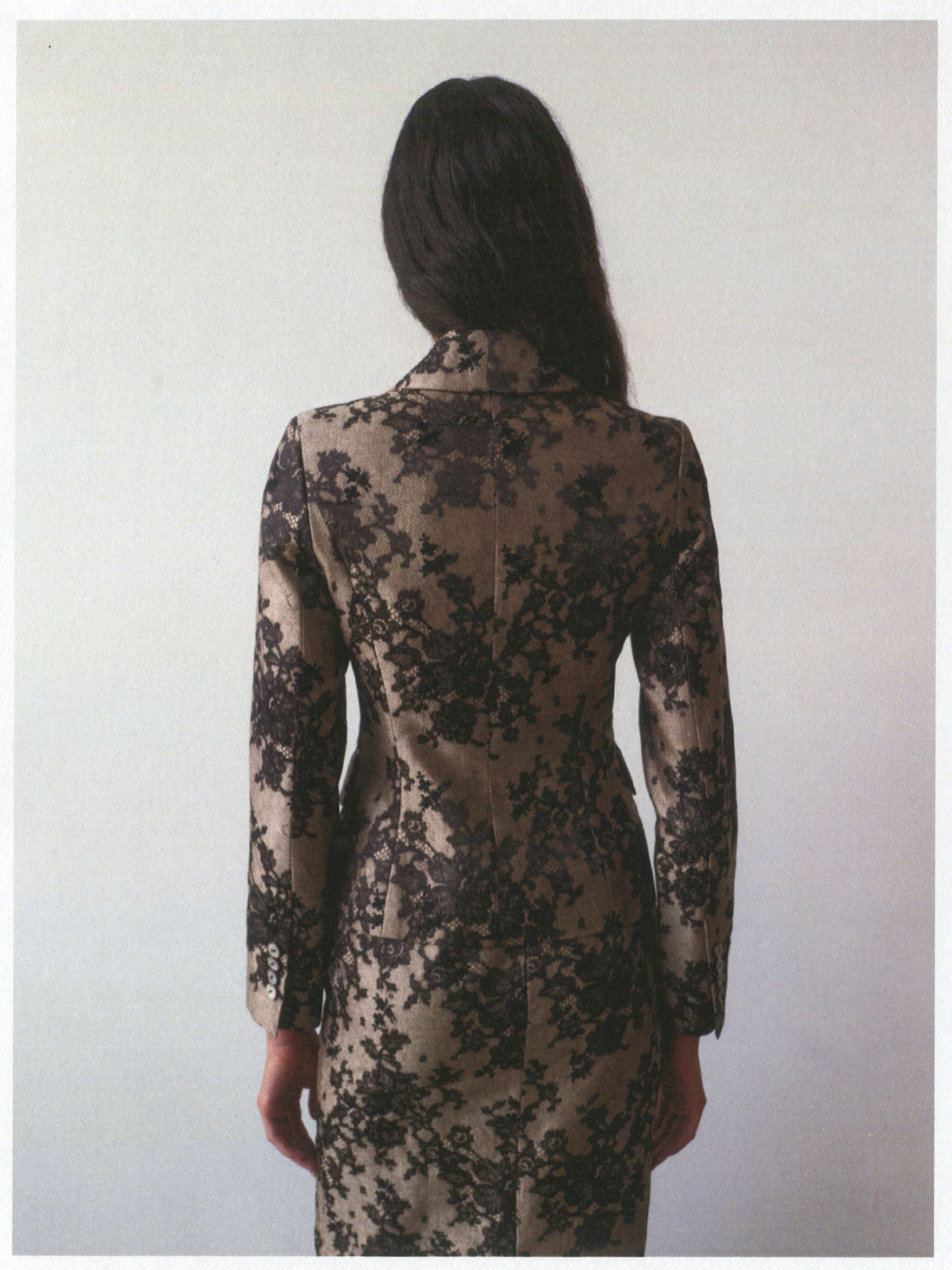 CELINE BY MICHAEL KORS FALL 2004 LACE SUIT