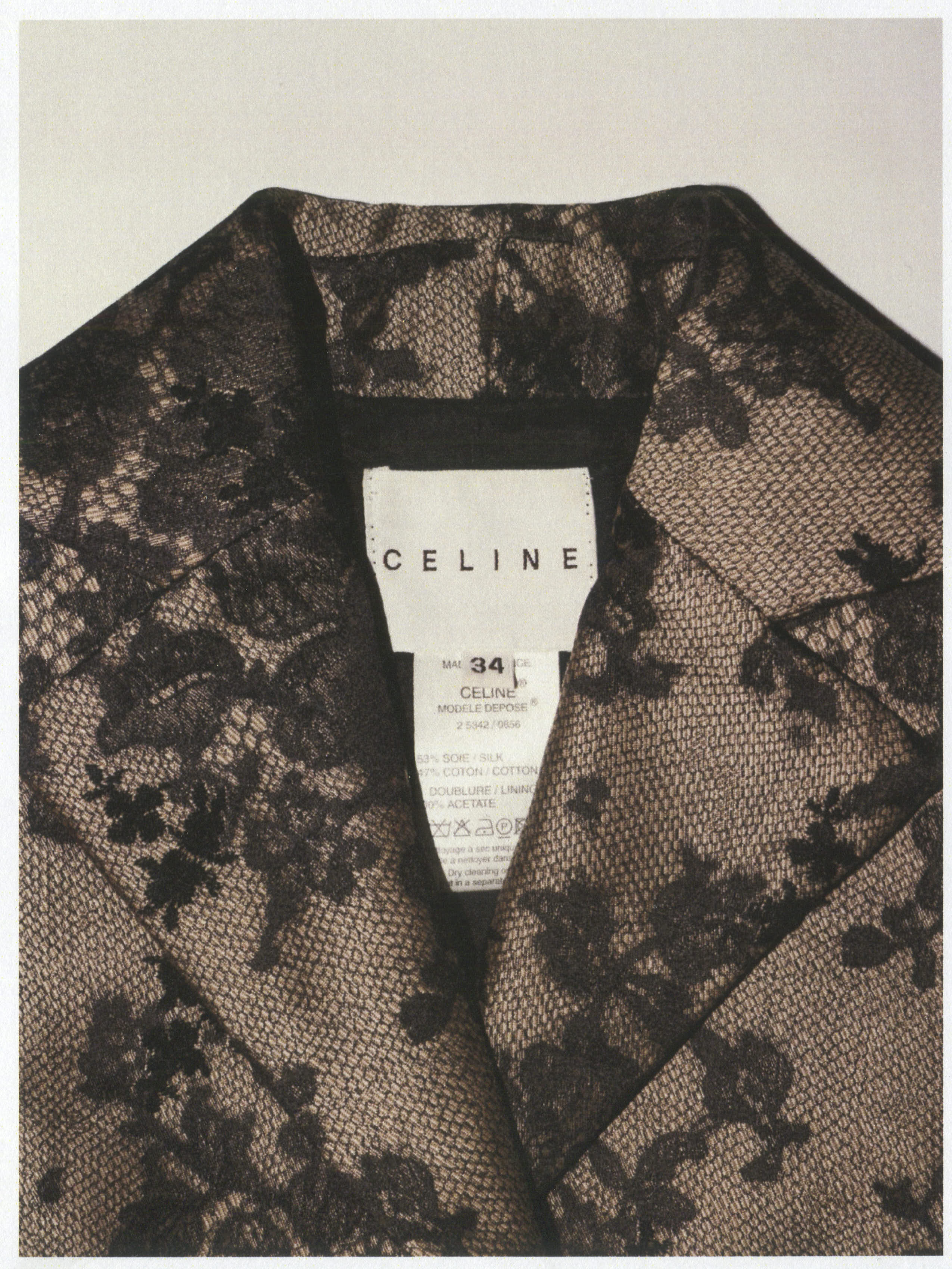 CELINE BY MICHAEL KORS FALL 2004 LACE SUIT