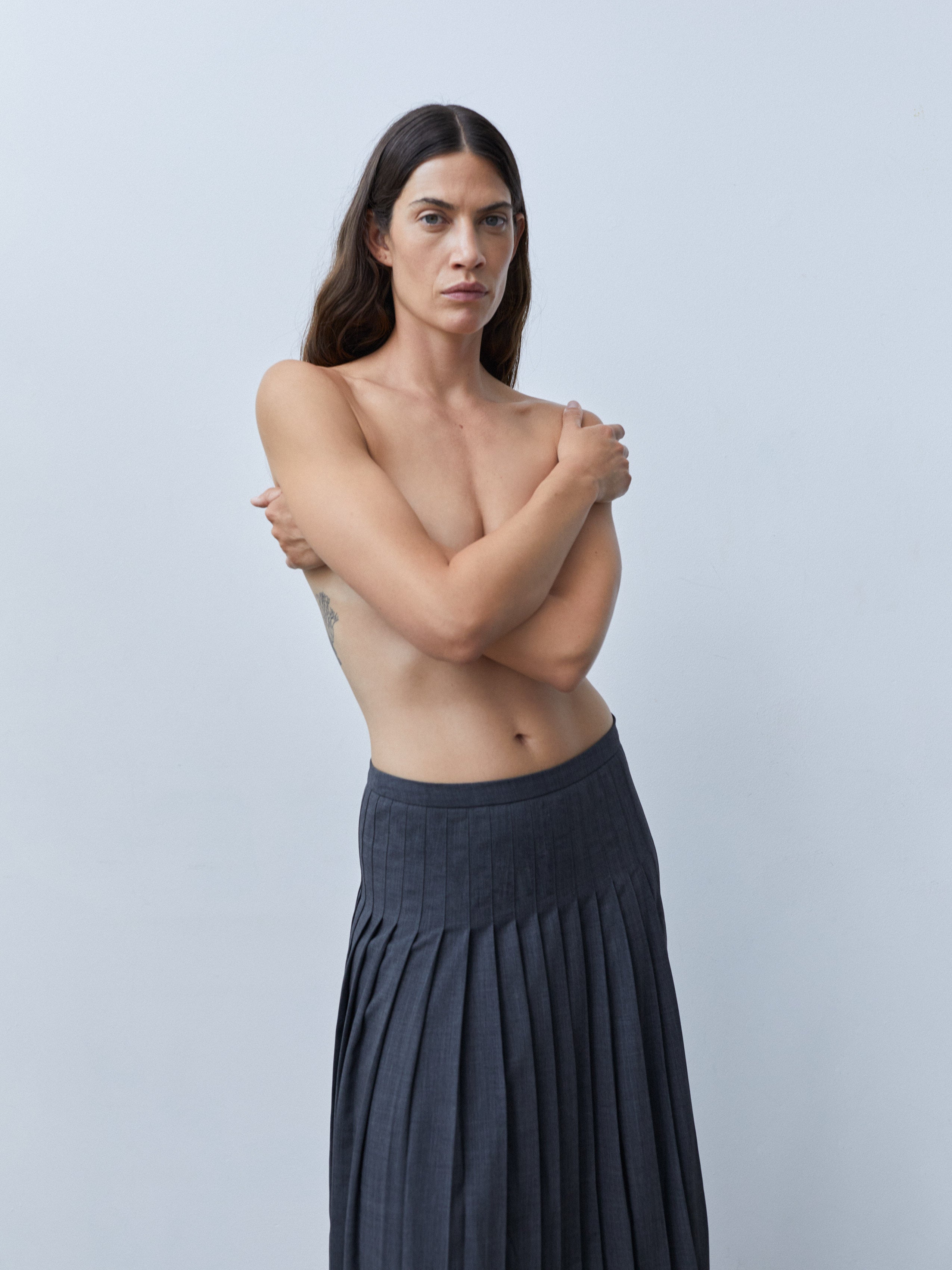 CELINE PLEATED SKIRT
