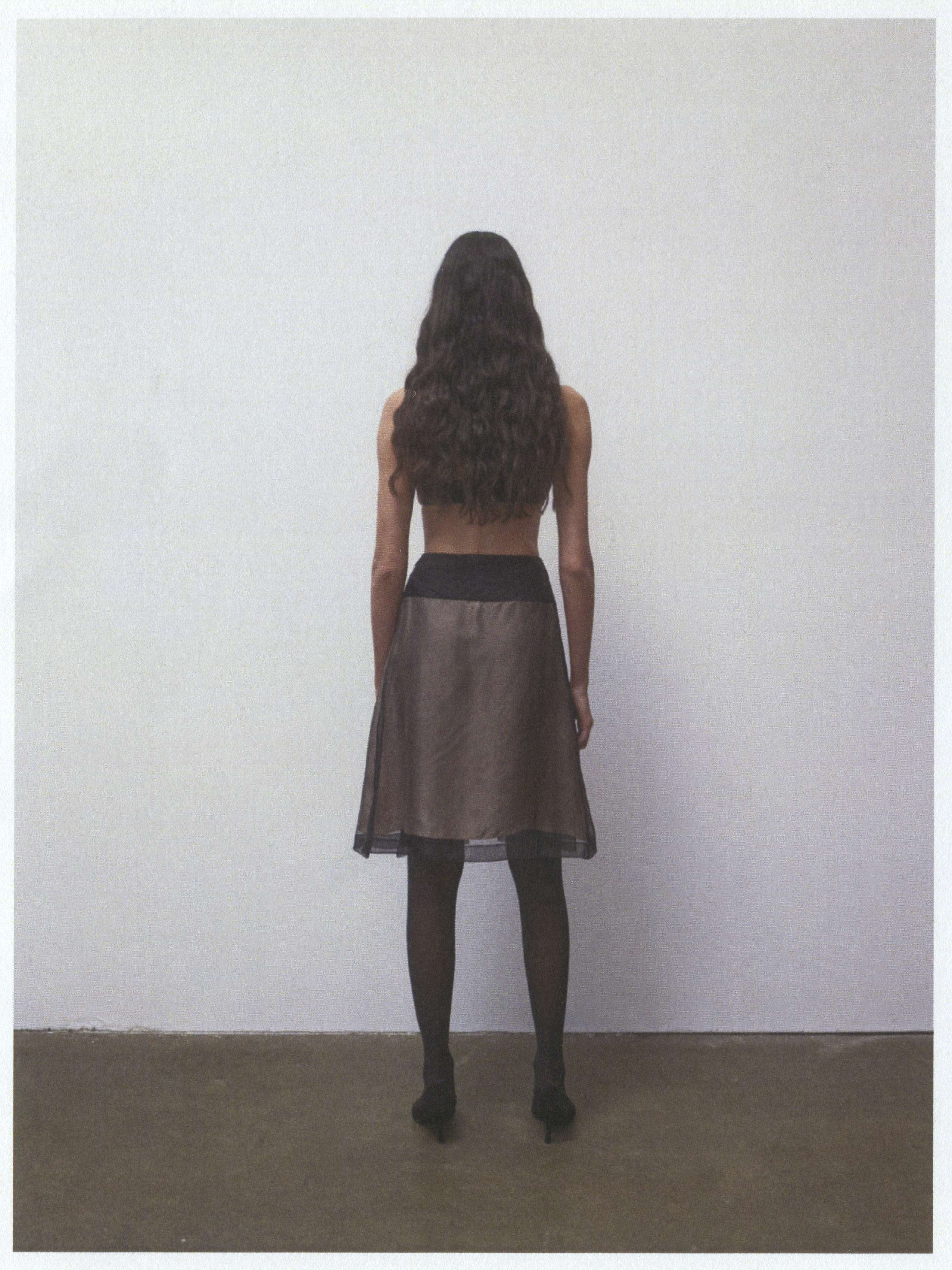 CELINE SILK SKIRT