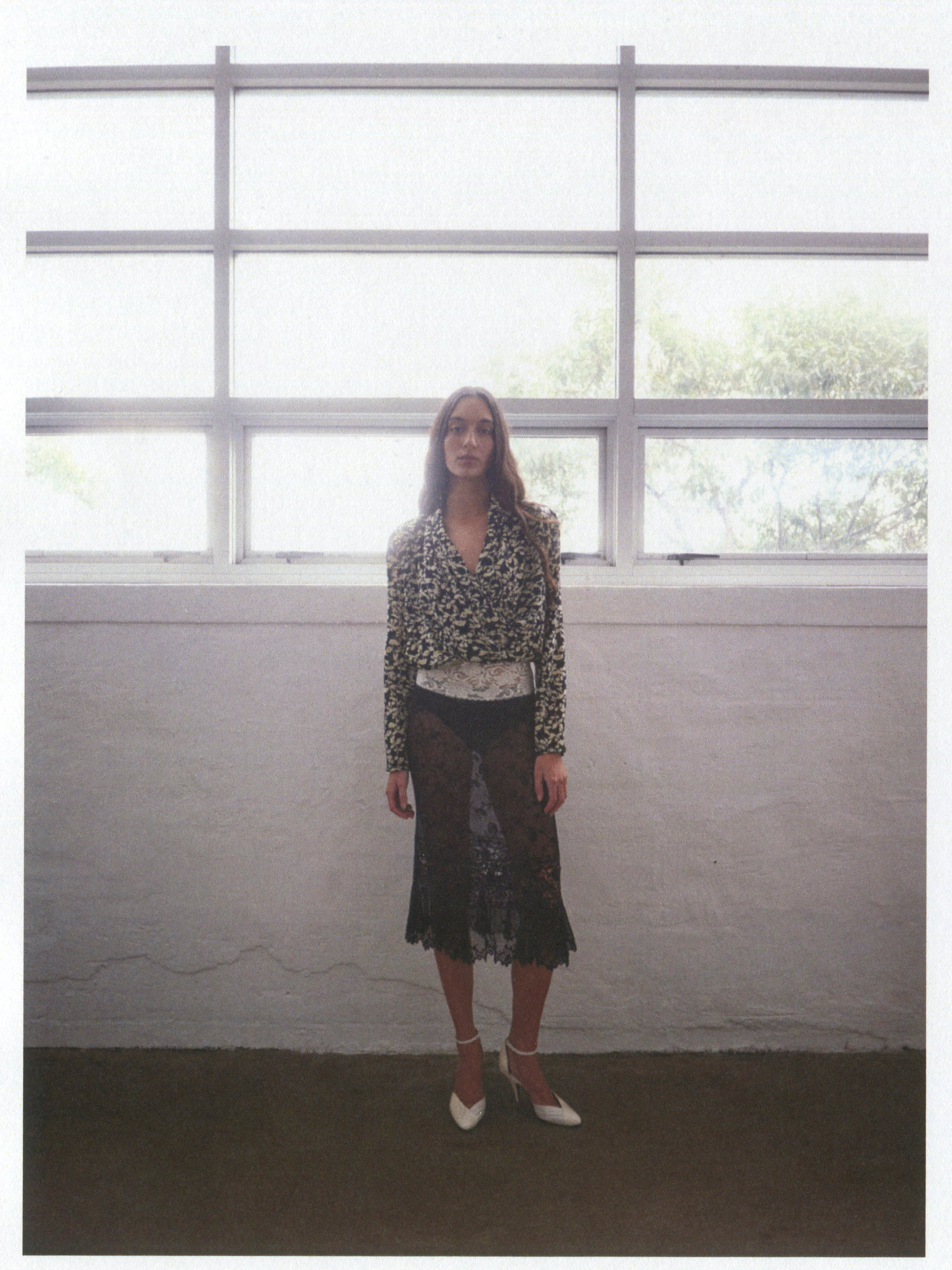 COLLETTE DINNIGAN LACE SKIRT