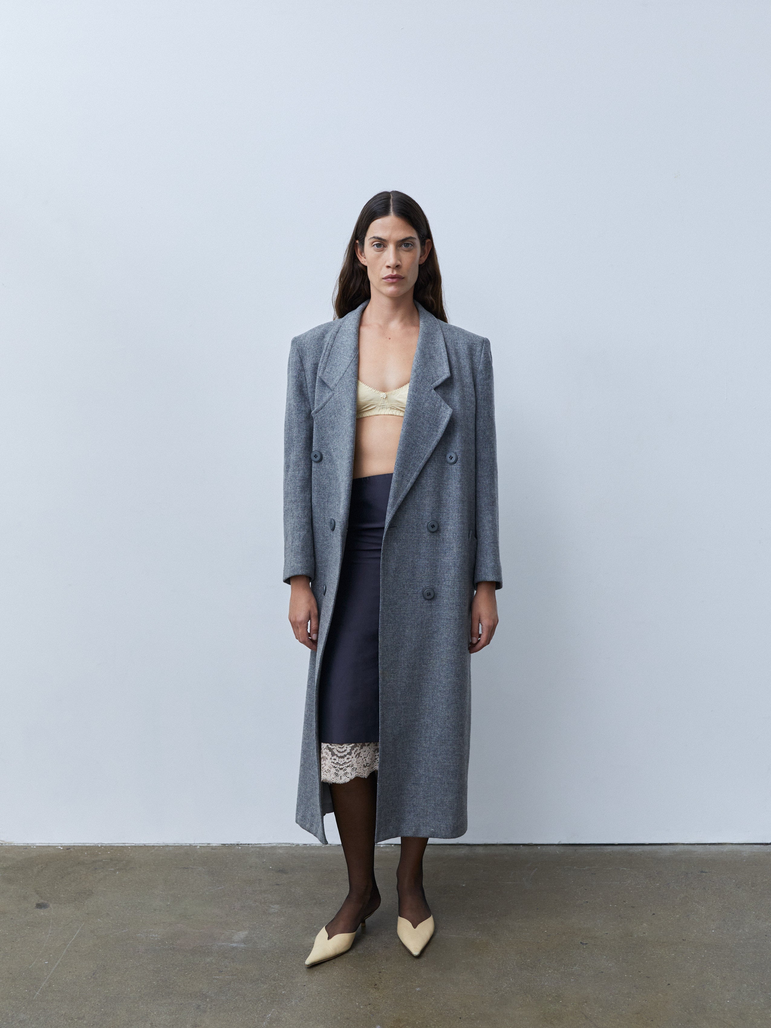 DOUBLE BREASTED COAT
