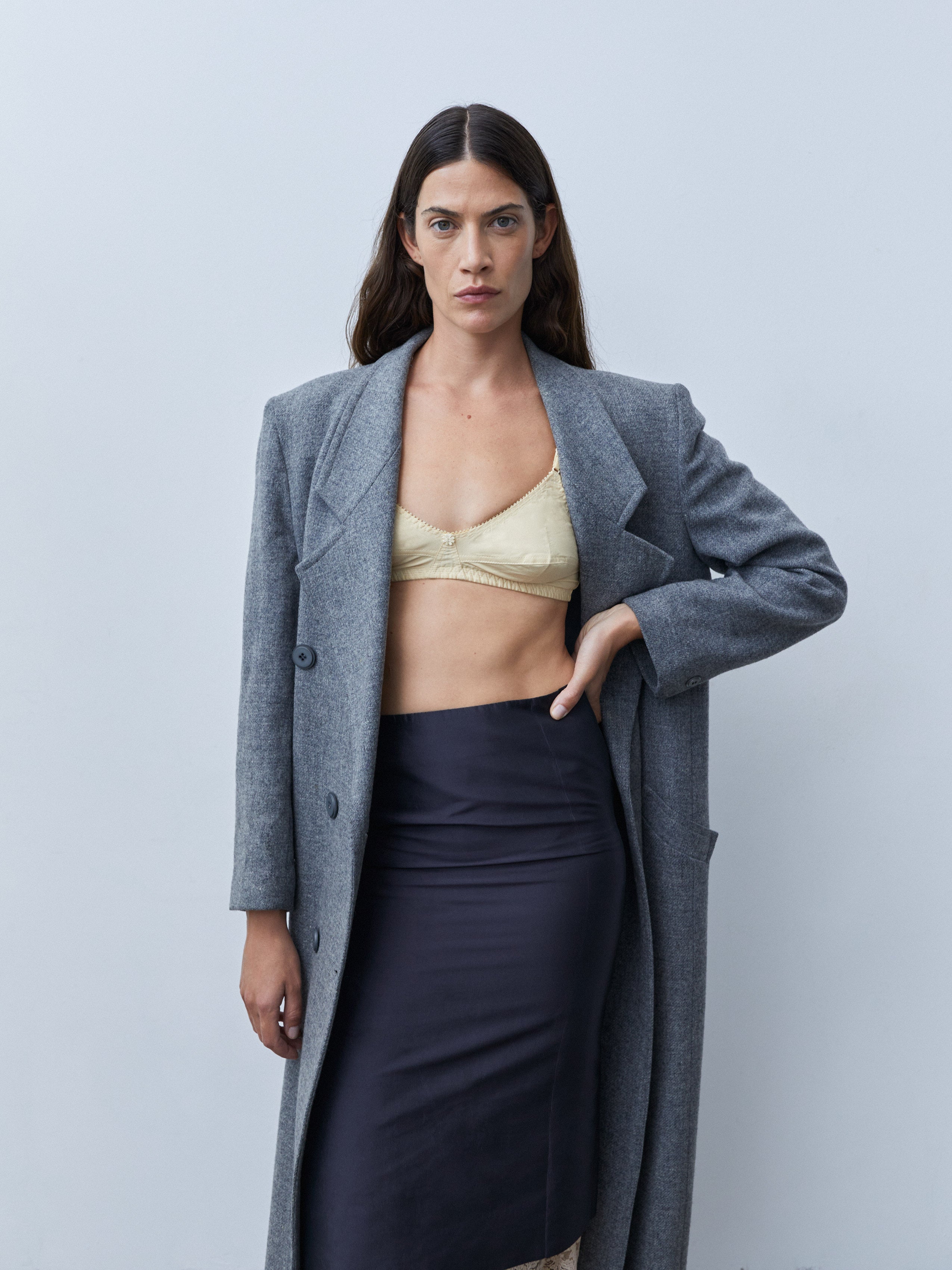 DOUBLE BREASTED COAT