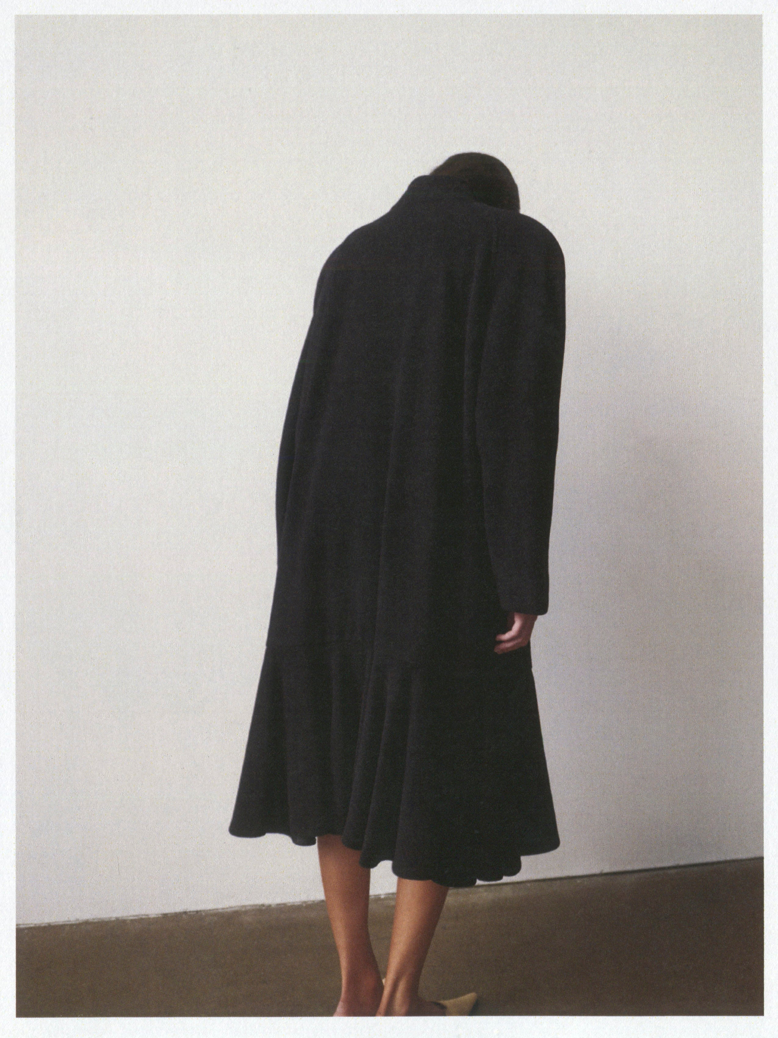 DOUBLE BREASTED WOOL COAT