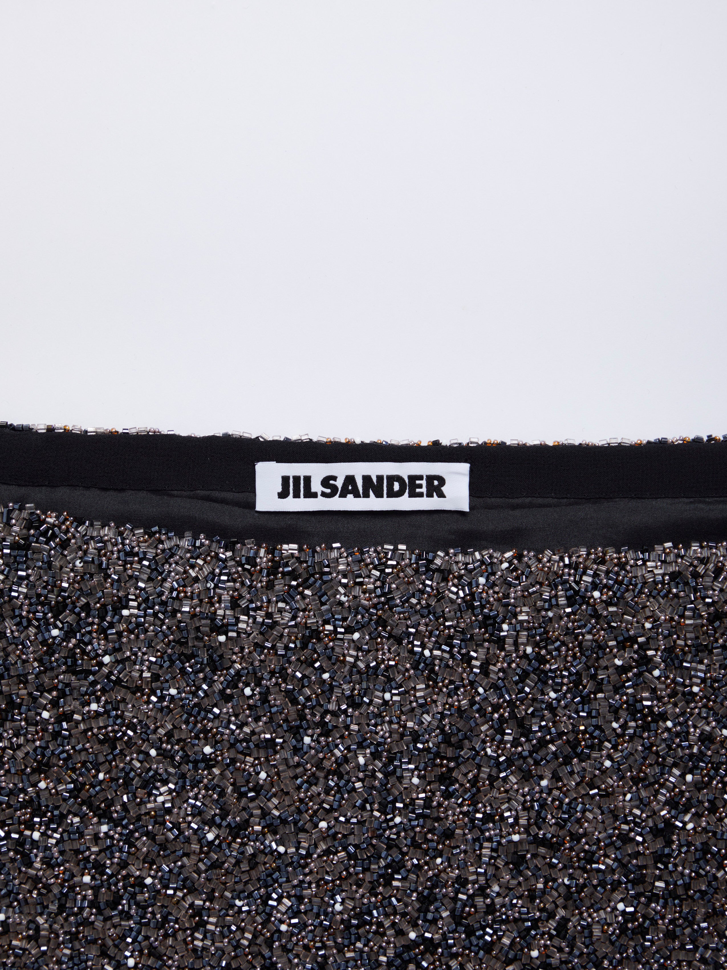JIL SANDER FALL 2007 BEADED SKIRT