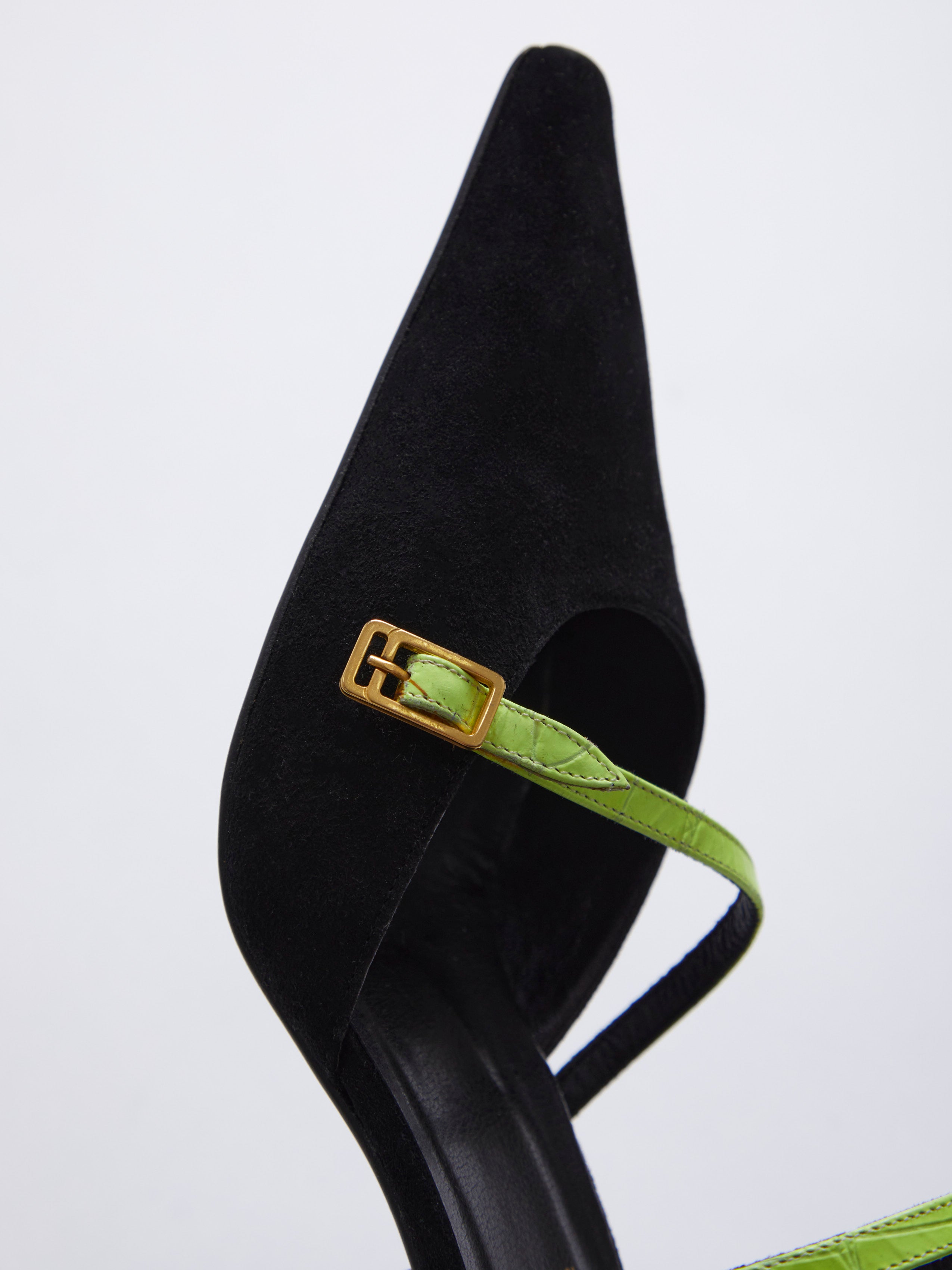 GIANNI VERSACE SUEDE HEELS
