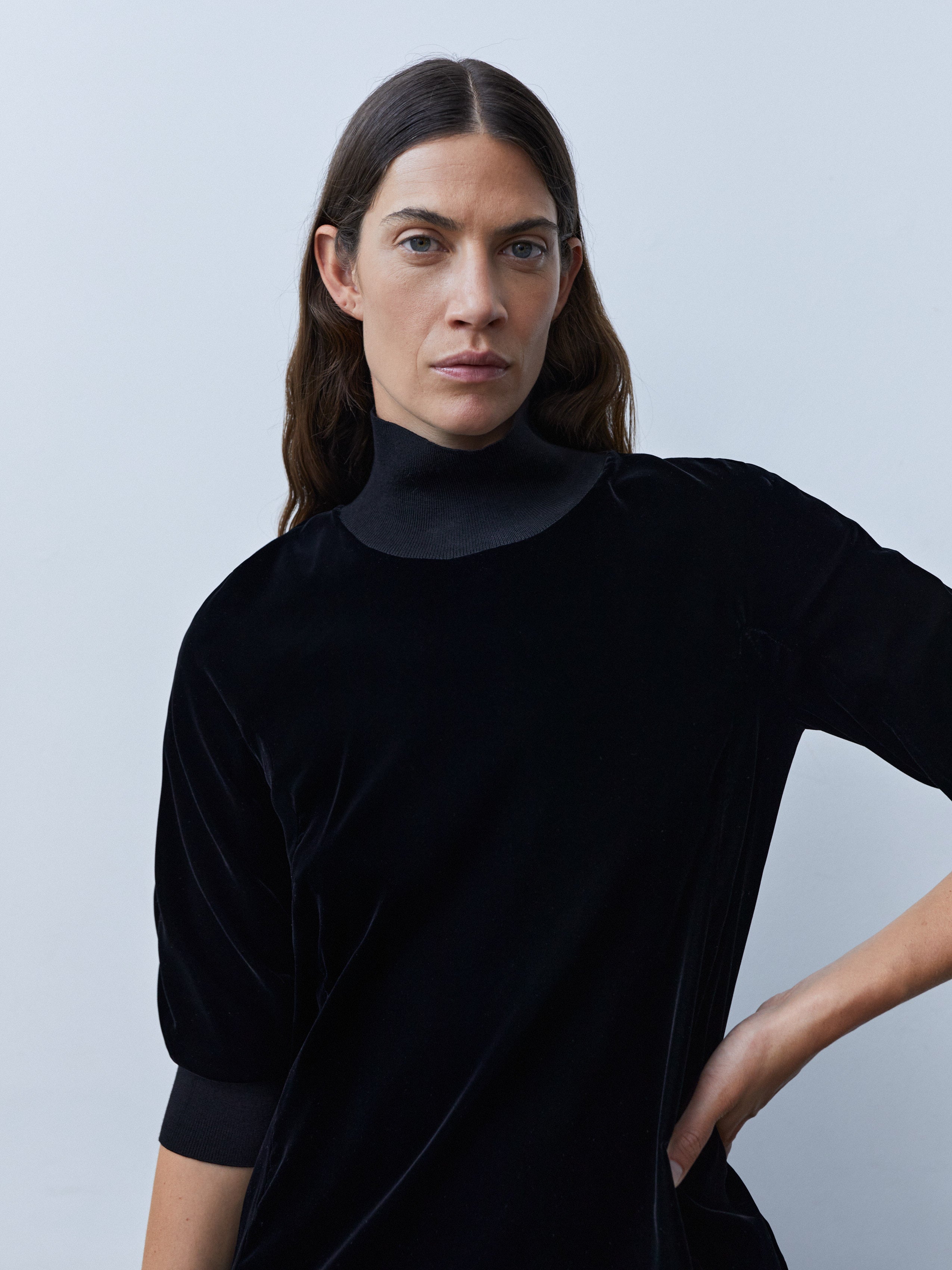GIORGIO ARMANI VELVET TURTLENECK