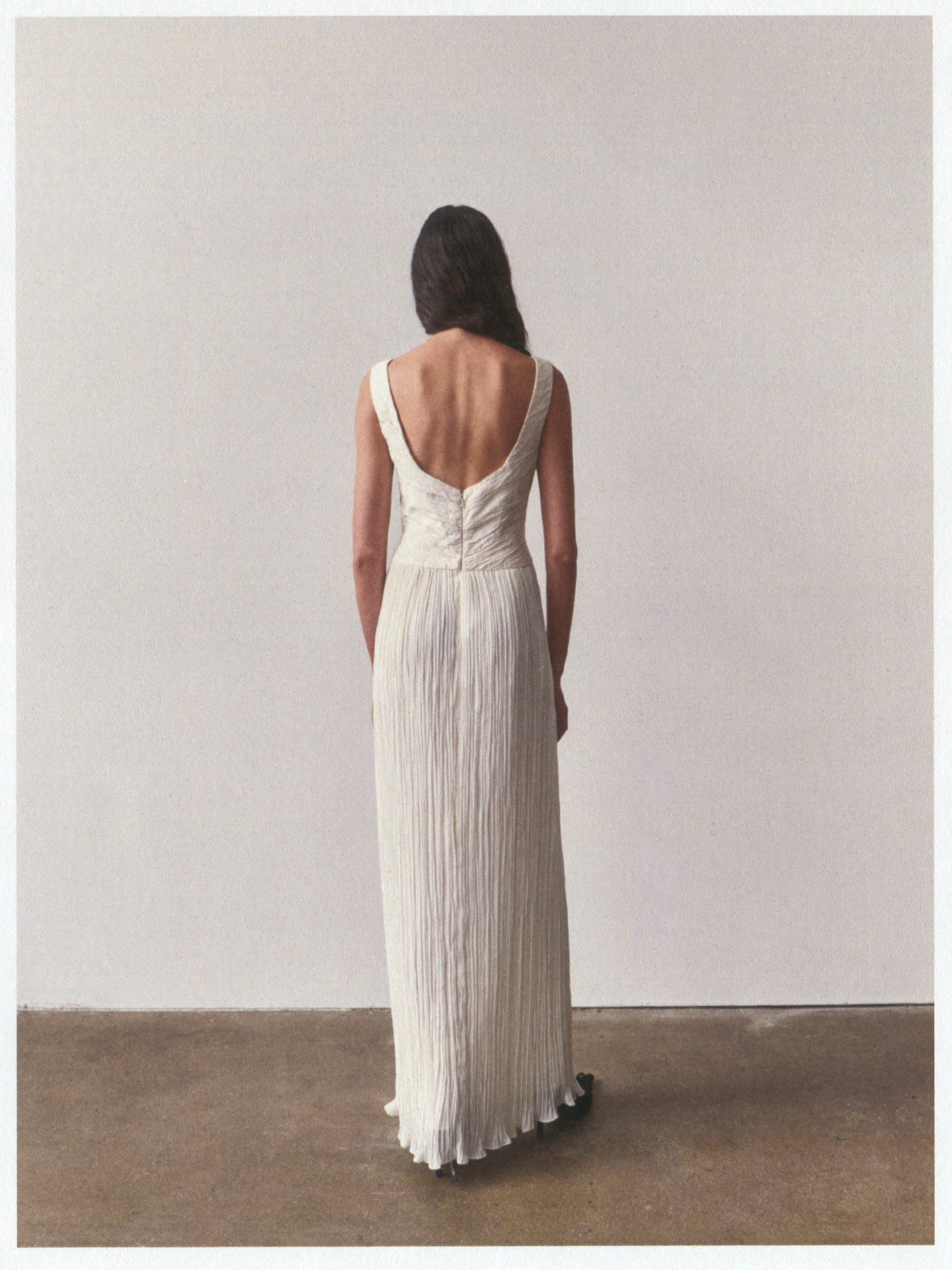 PLISSE DRESS