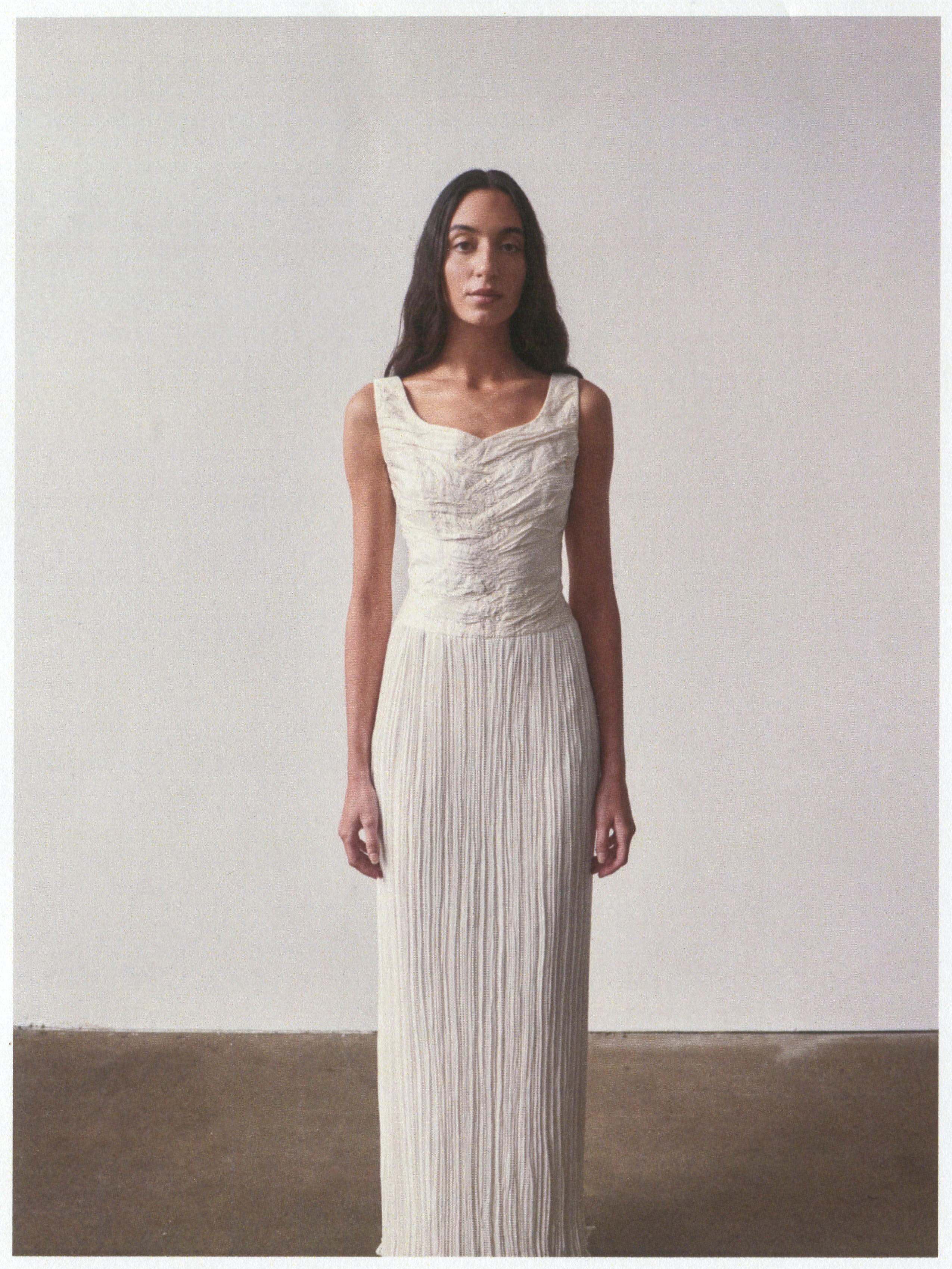 PLISSE DRESS