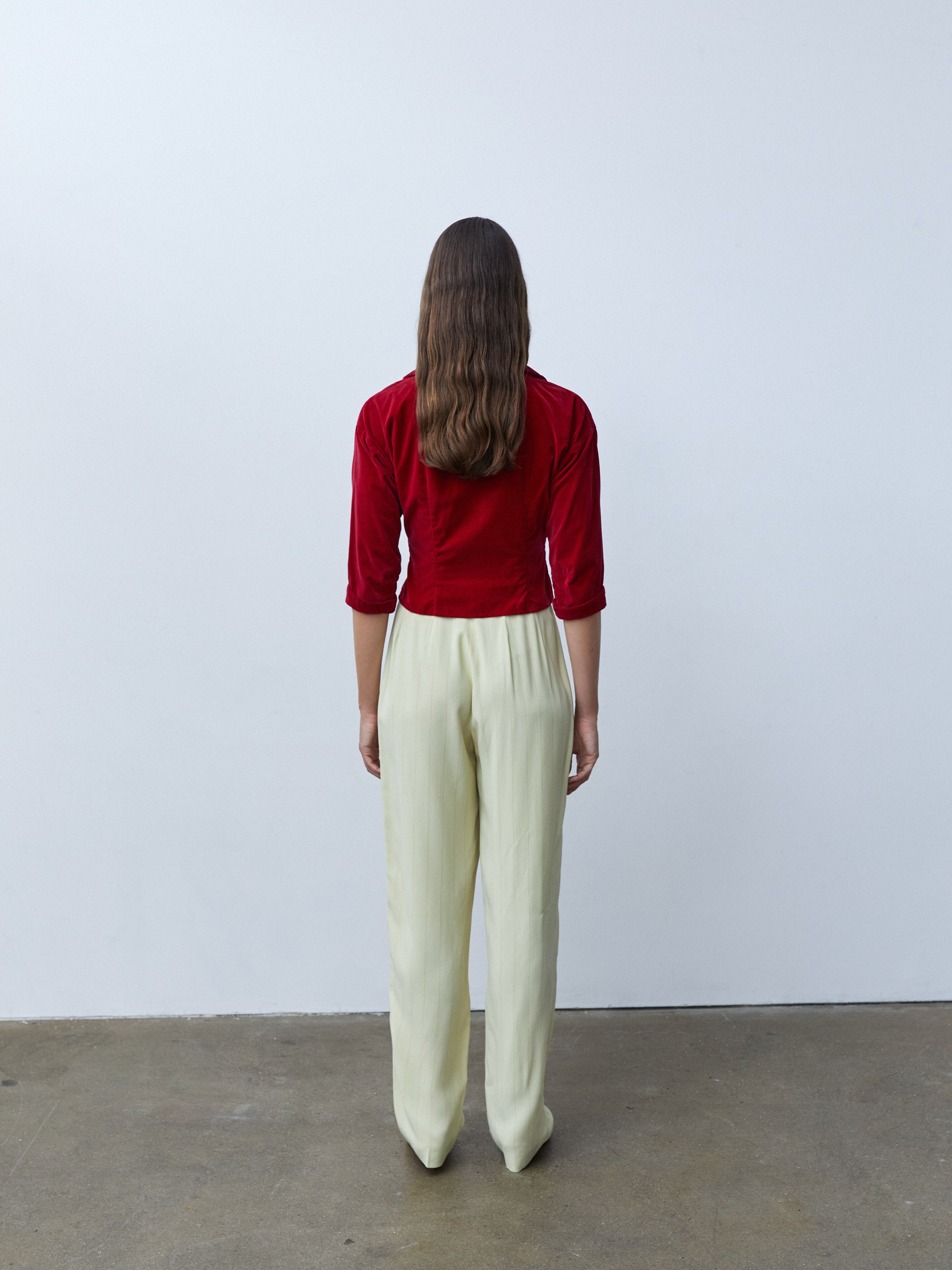 COTTON VELVET JACKET