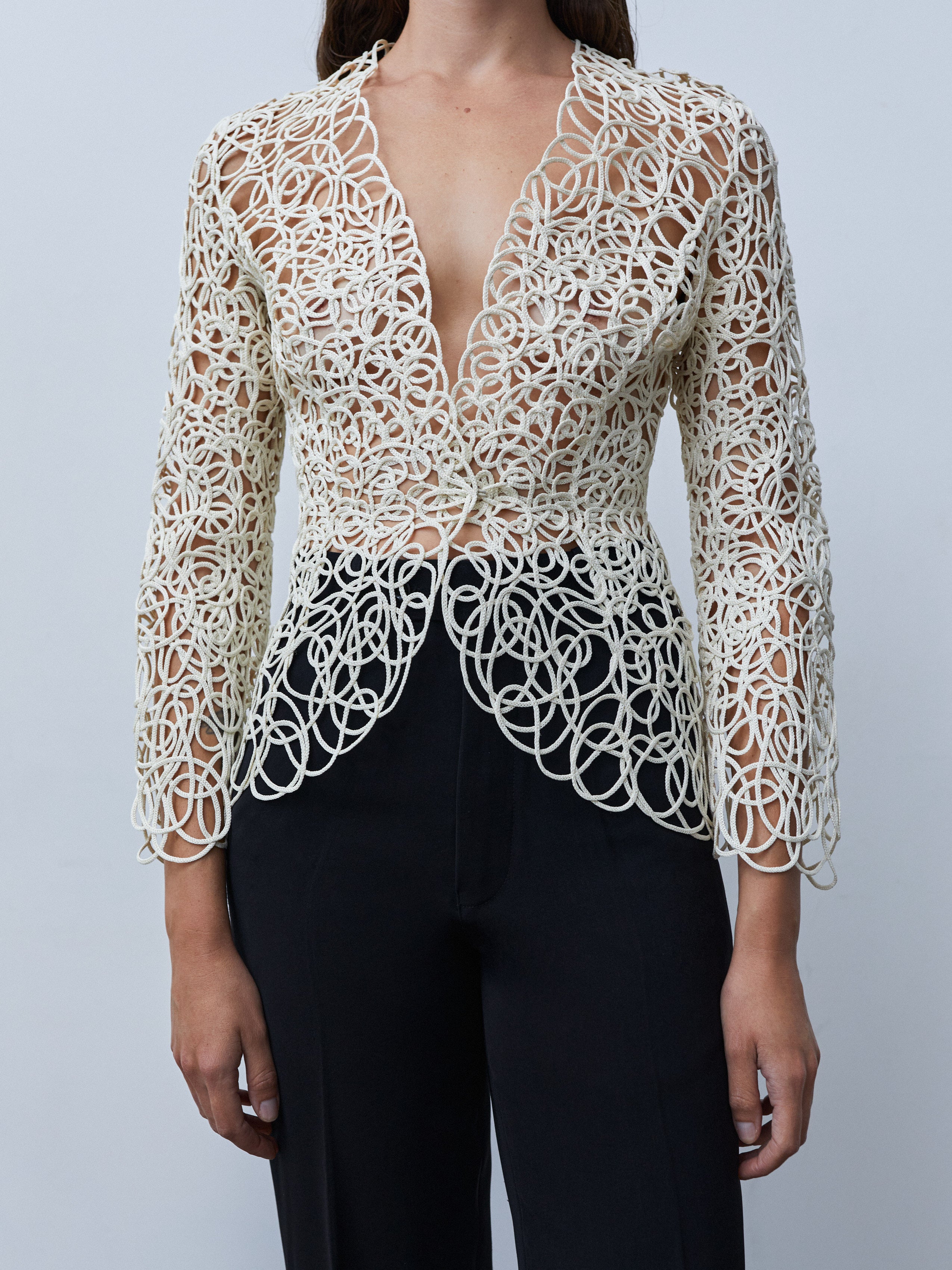 THIERRY MUGLER SOUTACHE JACKET