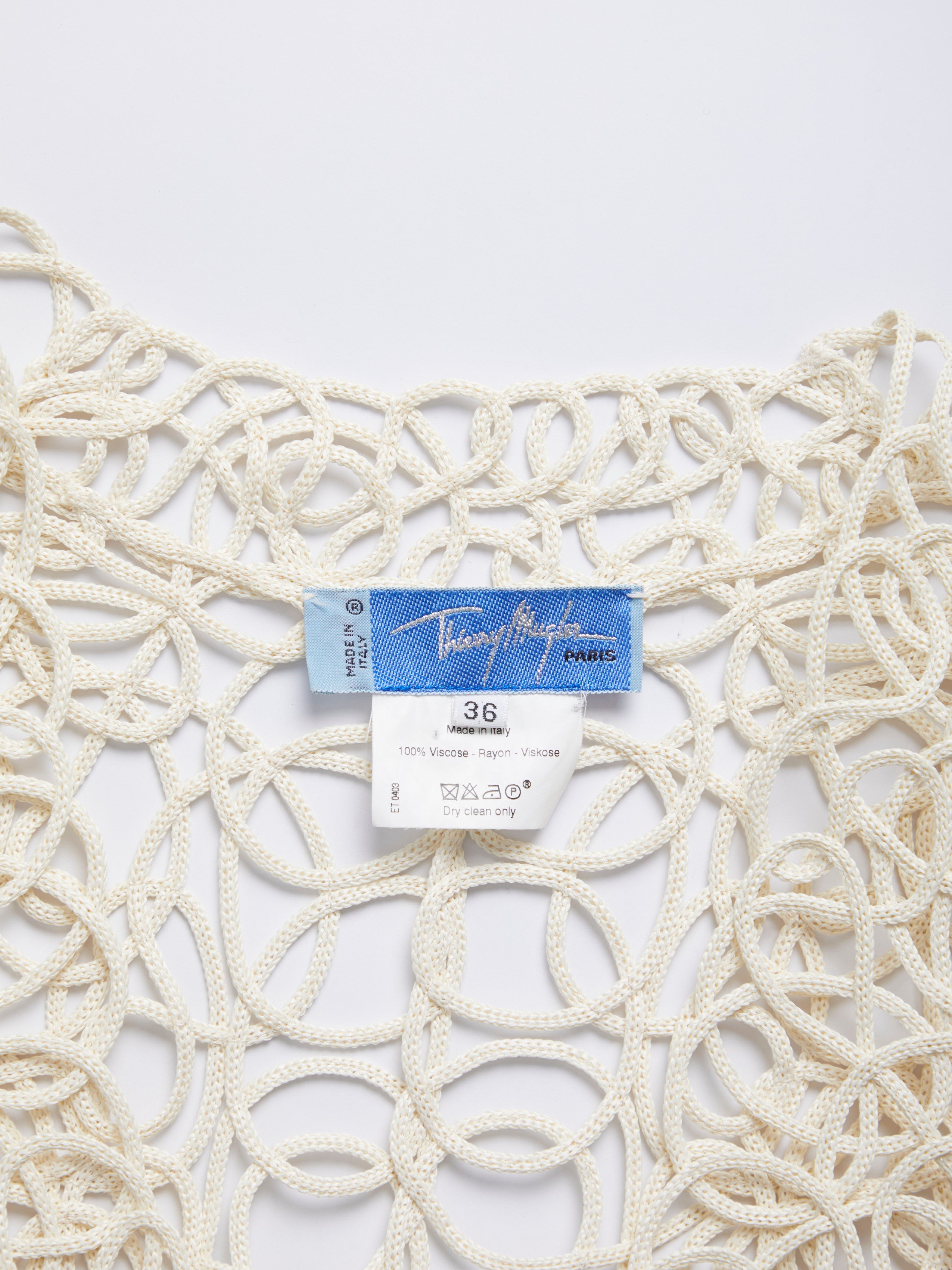THIERRY MUGLER SOUTACHE JACKET