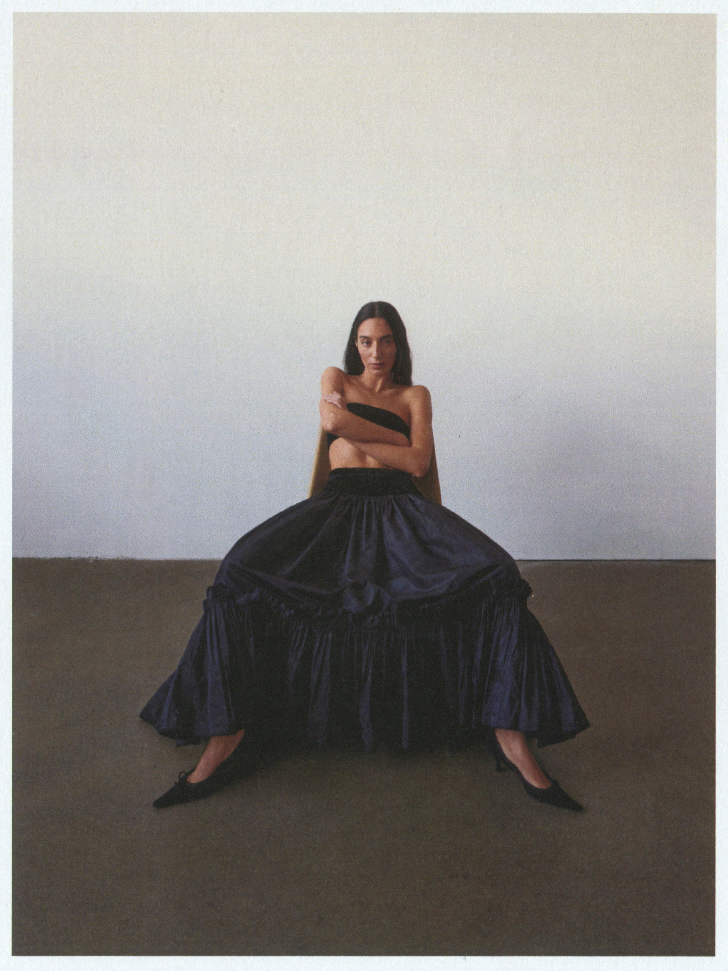 1970S YVES SAINT LAURENT SKIRT