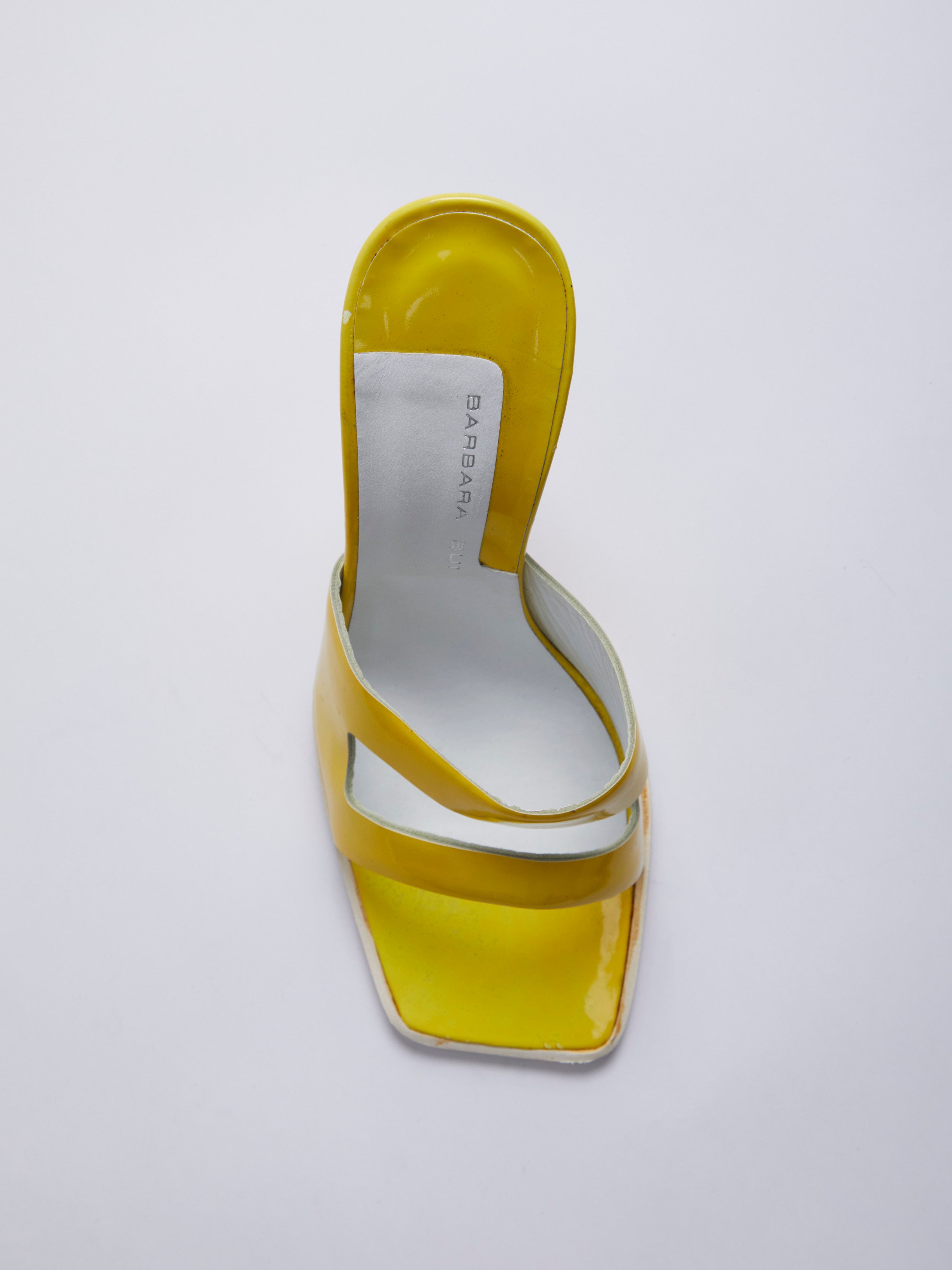 BARBARA BUI PATENT LEATHER MULES