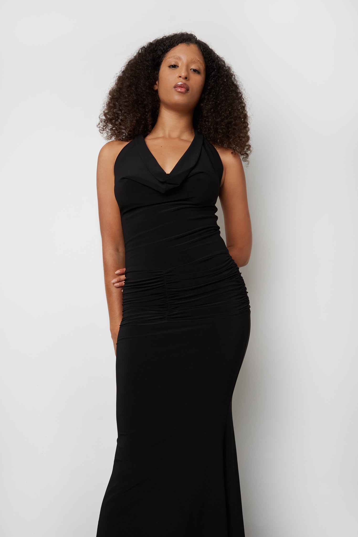 COWL GOWN