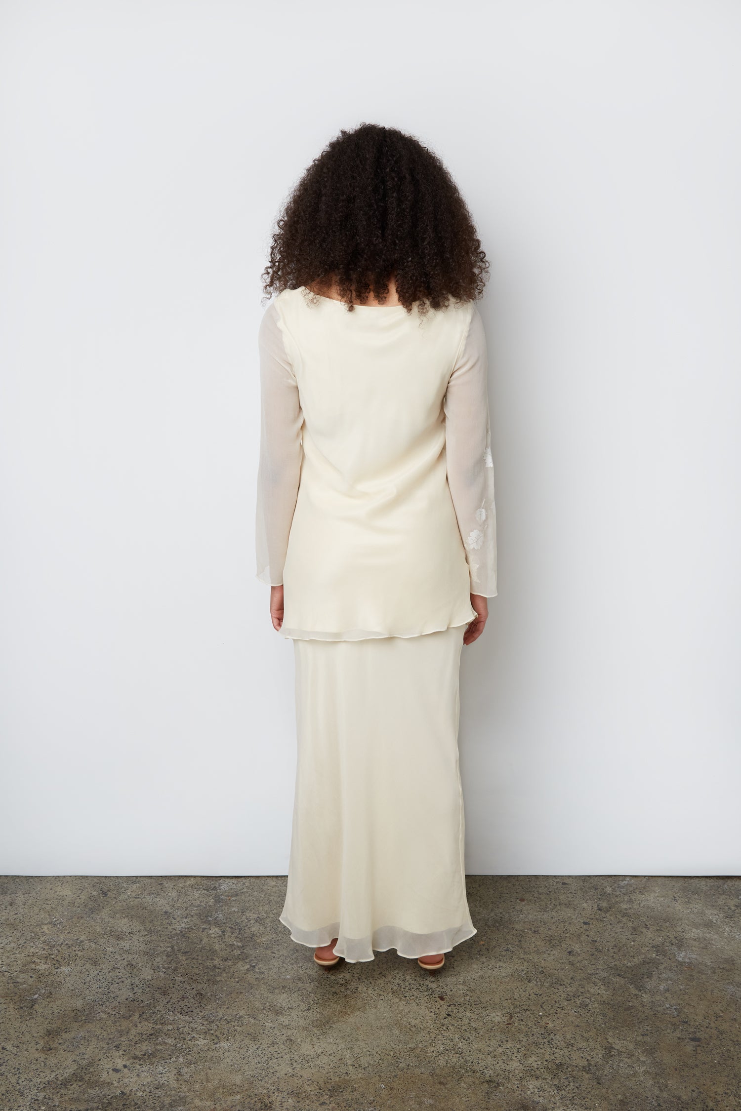 SILK CHIFFON SET