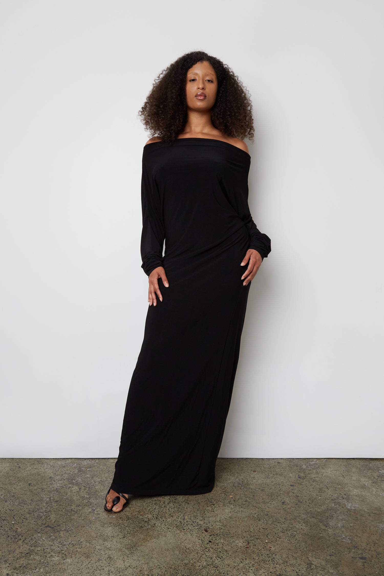 OFF THE SHOULDER GOWN