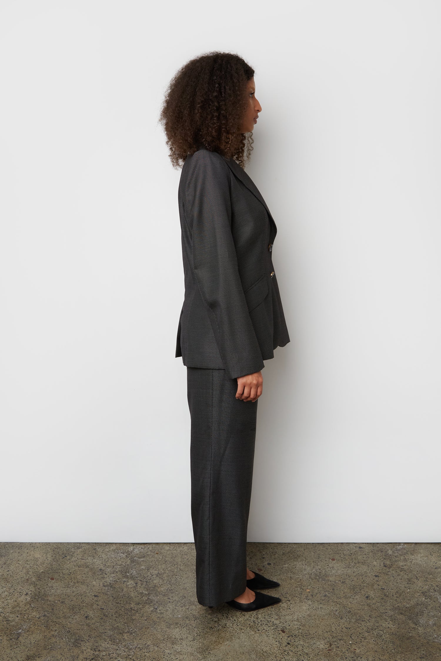 ESCADA SILK WOOL SUIT