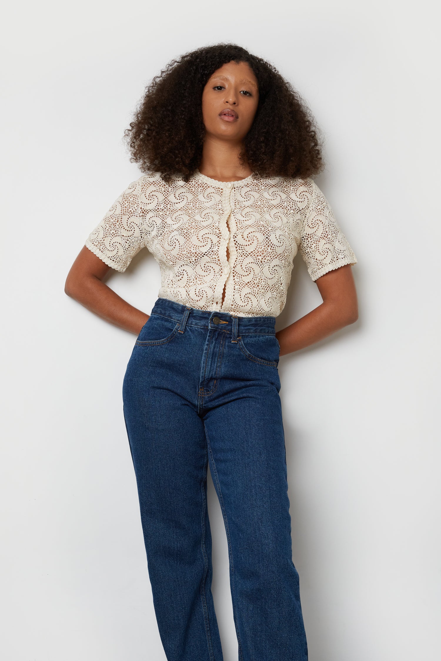 HAND CROCHET BLOUSE
