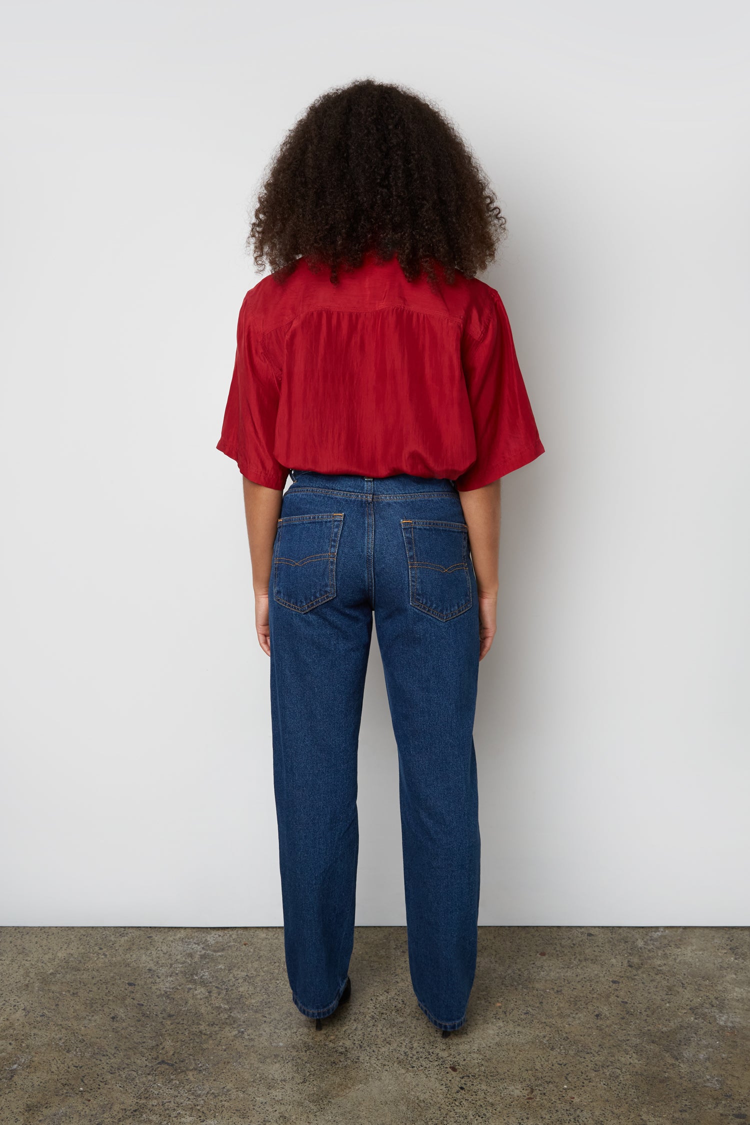 ROSE SILK SHIRT