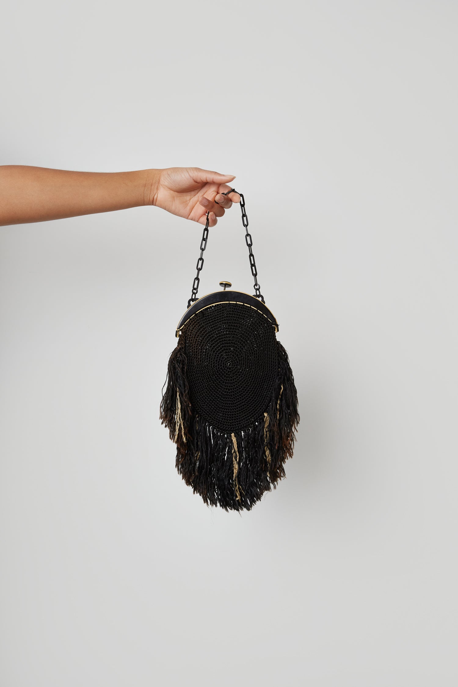 20'S BAKELITE CROCHET PURSE