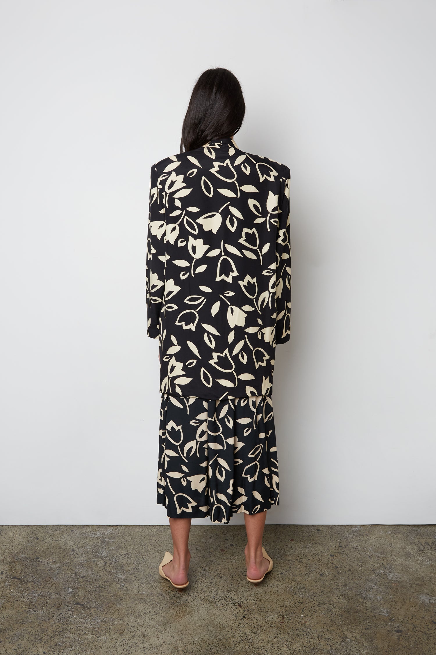 TROPICAL SKIRT SUIT