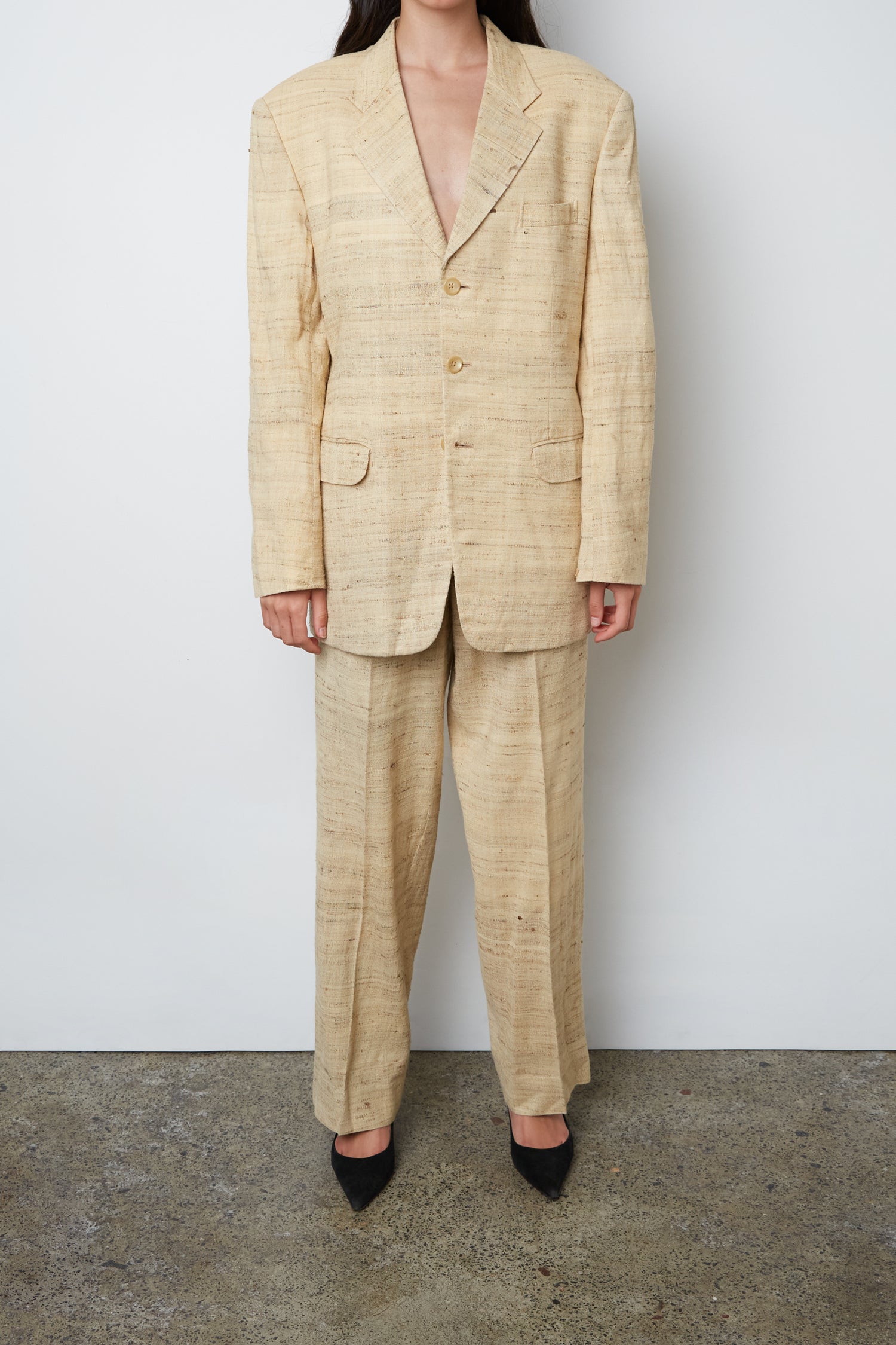 MENS LINEN SUIT