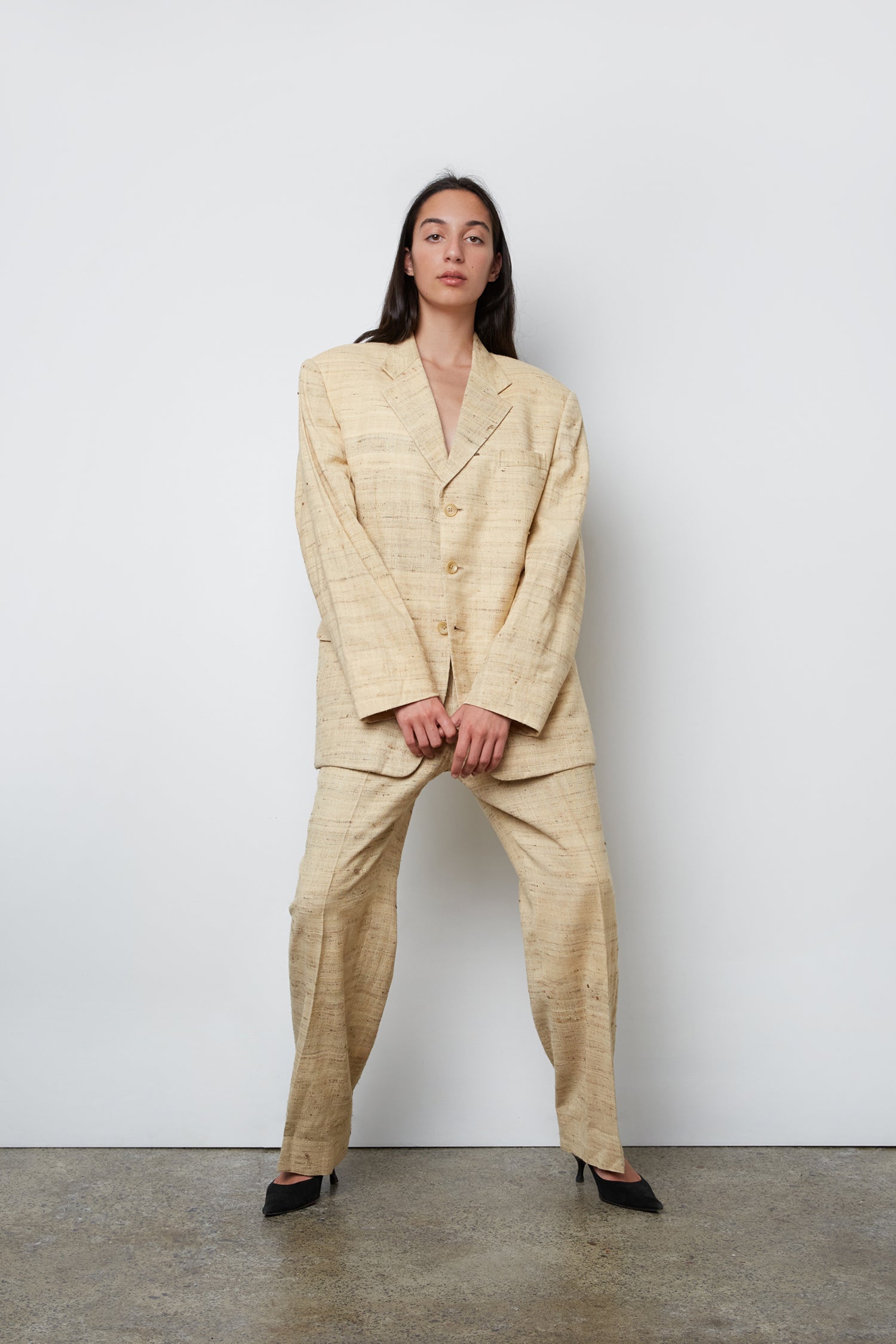 MENS LINEN SUIT